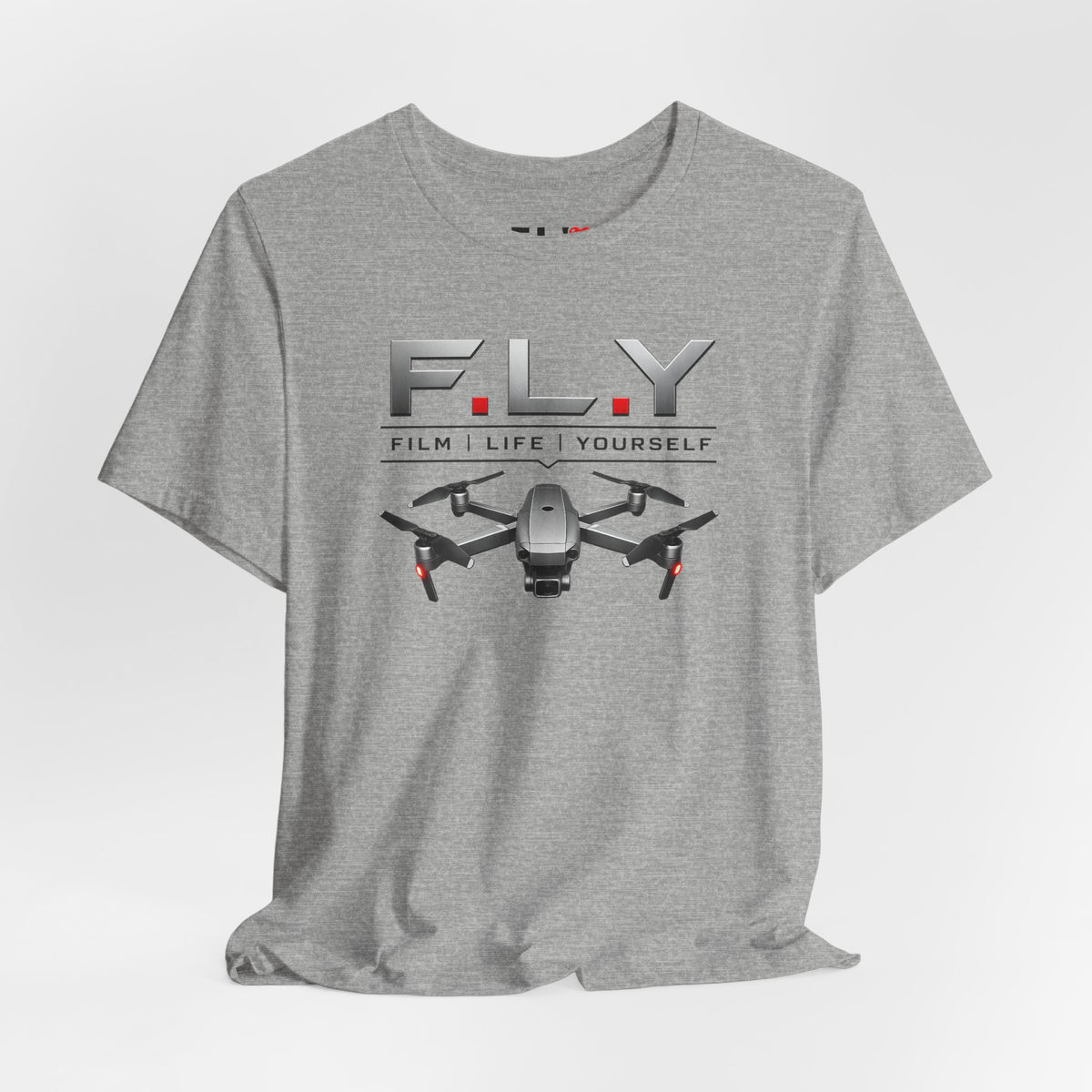 F.L.Y. Film Life Yourself Drone Statement T-Shirt