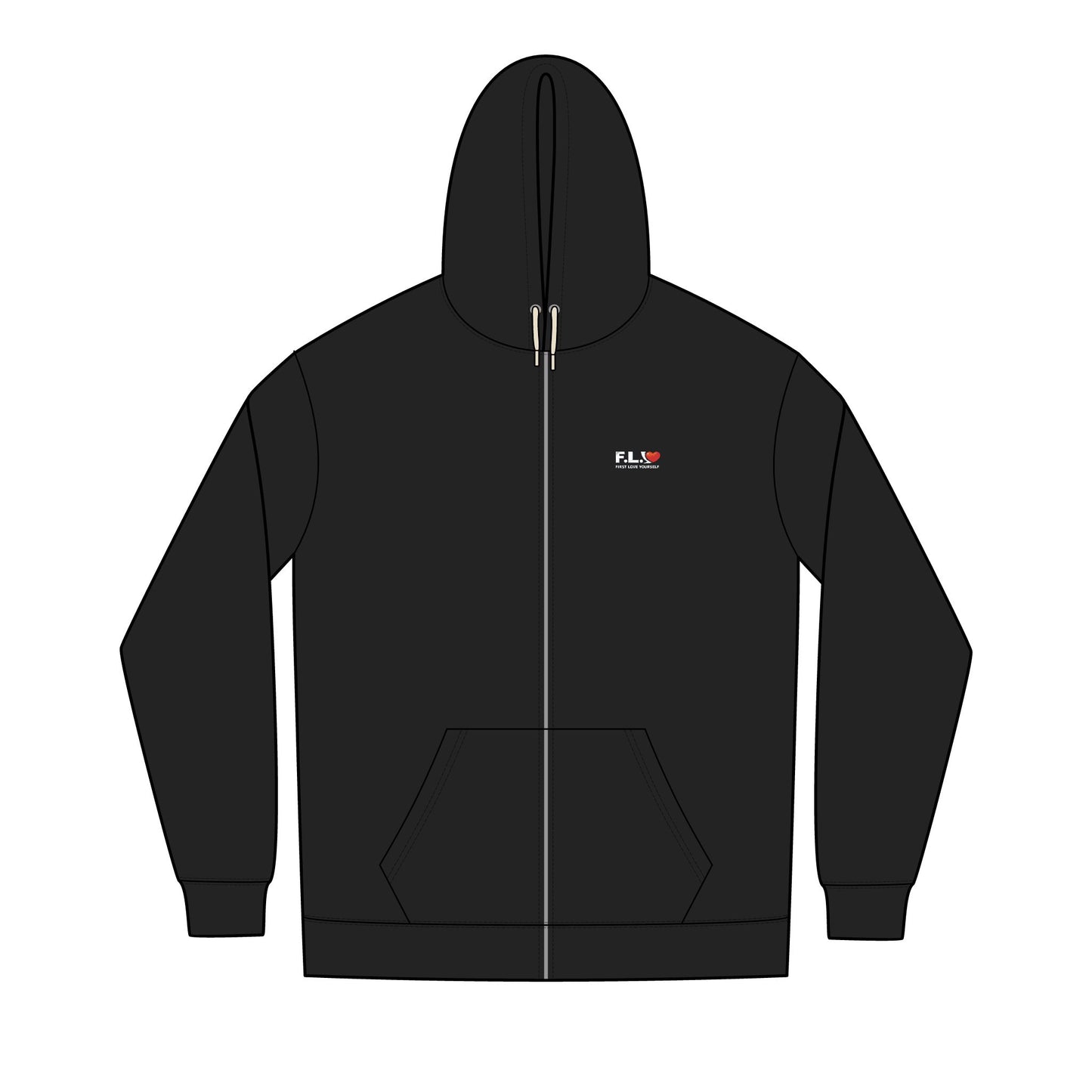 F.L.Y Signature Lightweight Zip Up Hoodie