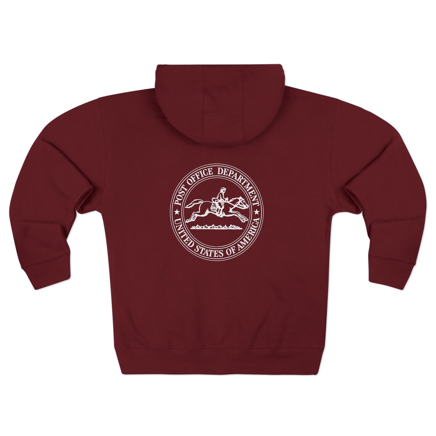 Post Office Department Zip Up Hoodie