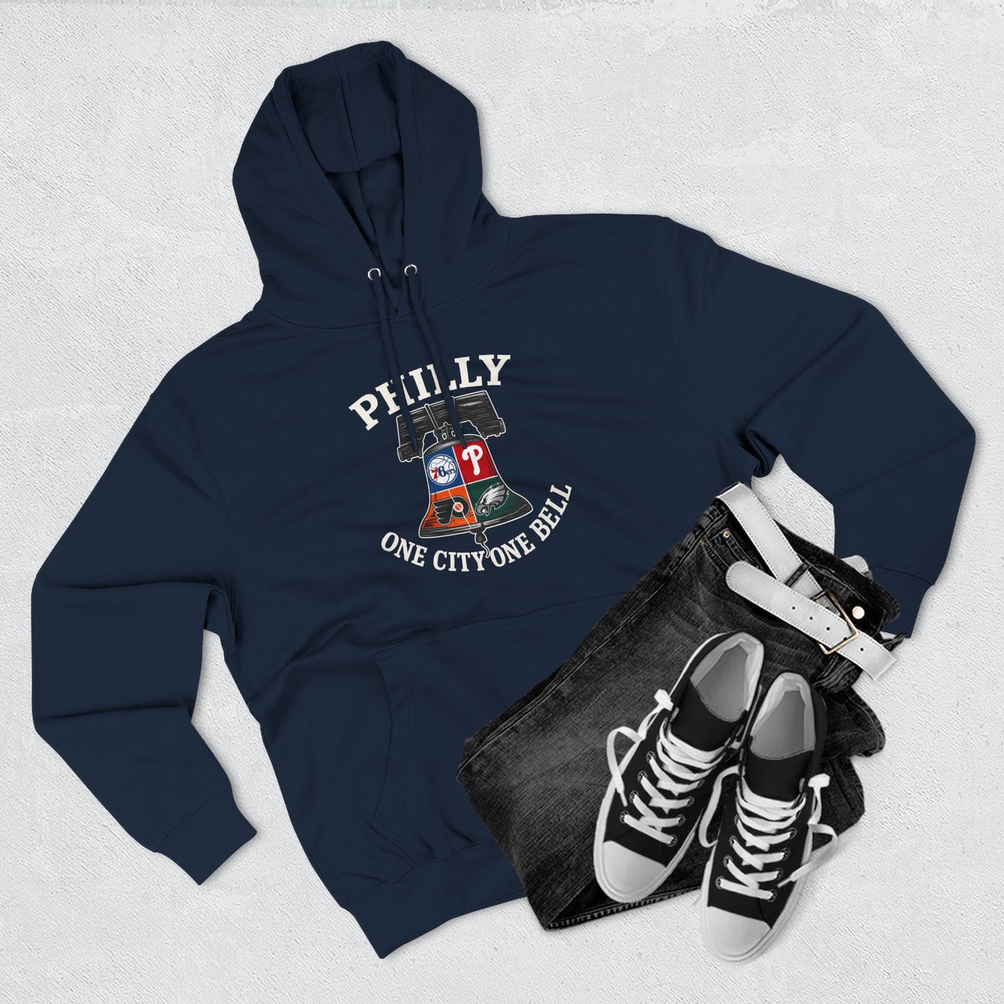 Philly One City One Bell Pullover Hoodie