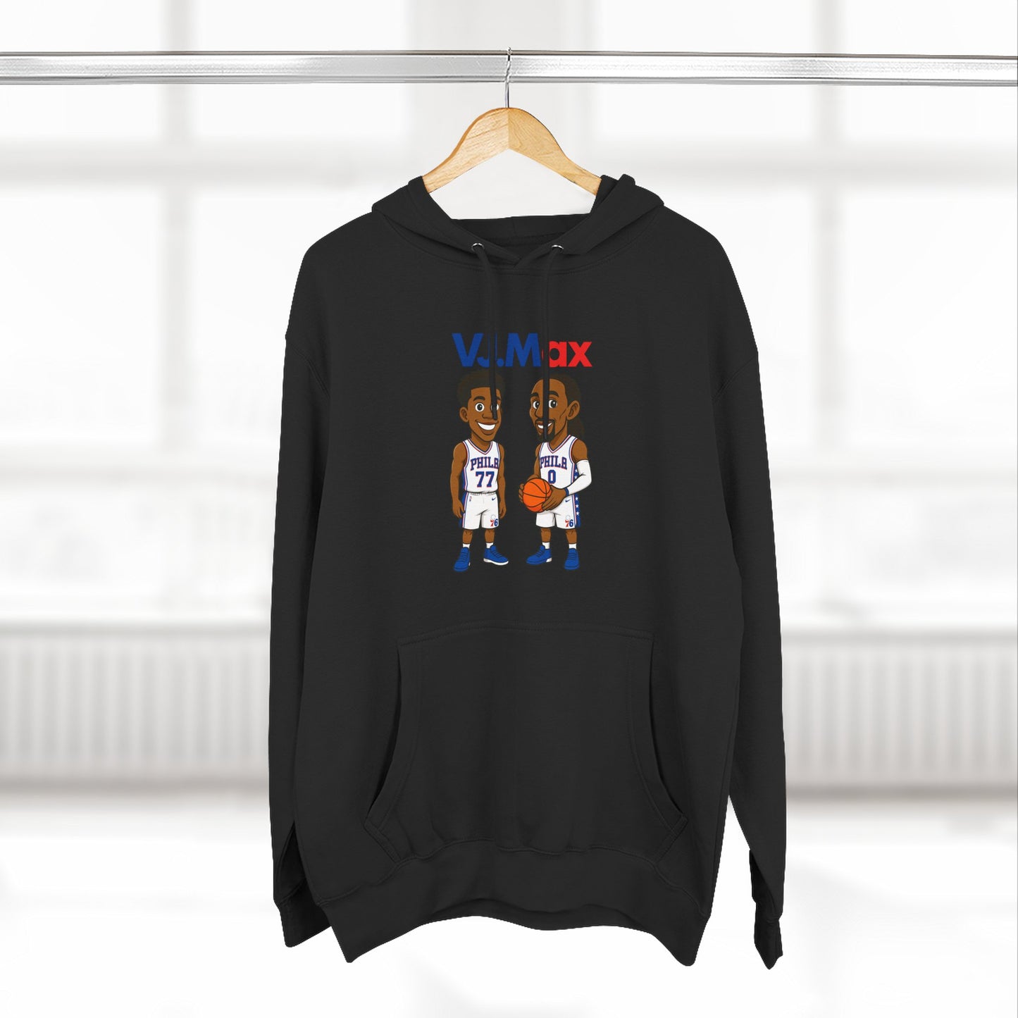 VJ Max Cartoon Basketball Hoodie