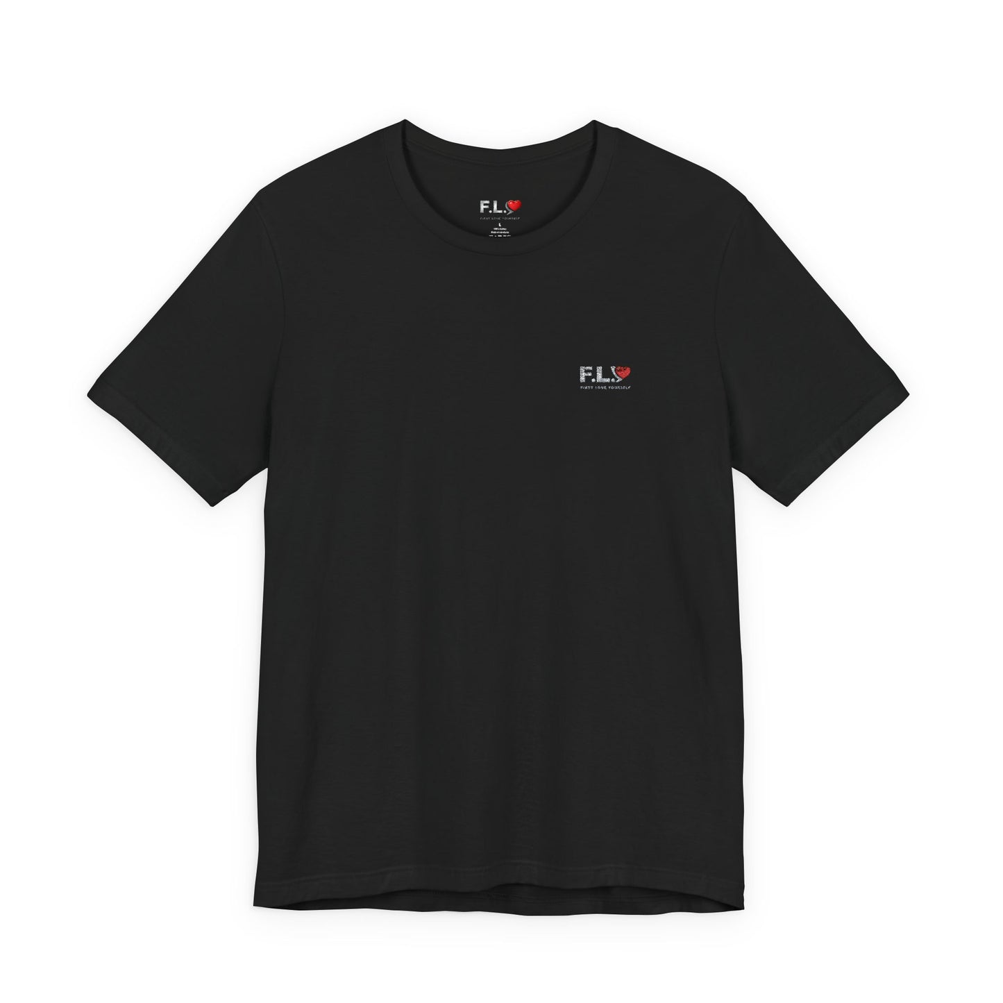 FLY Embroidered Essential T-Shirt | First Love Yourself