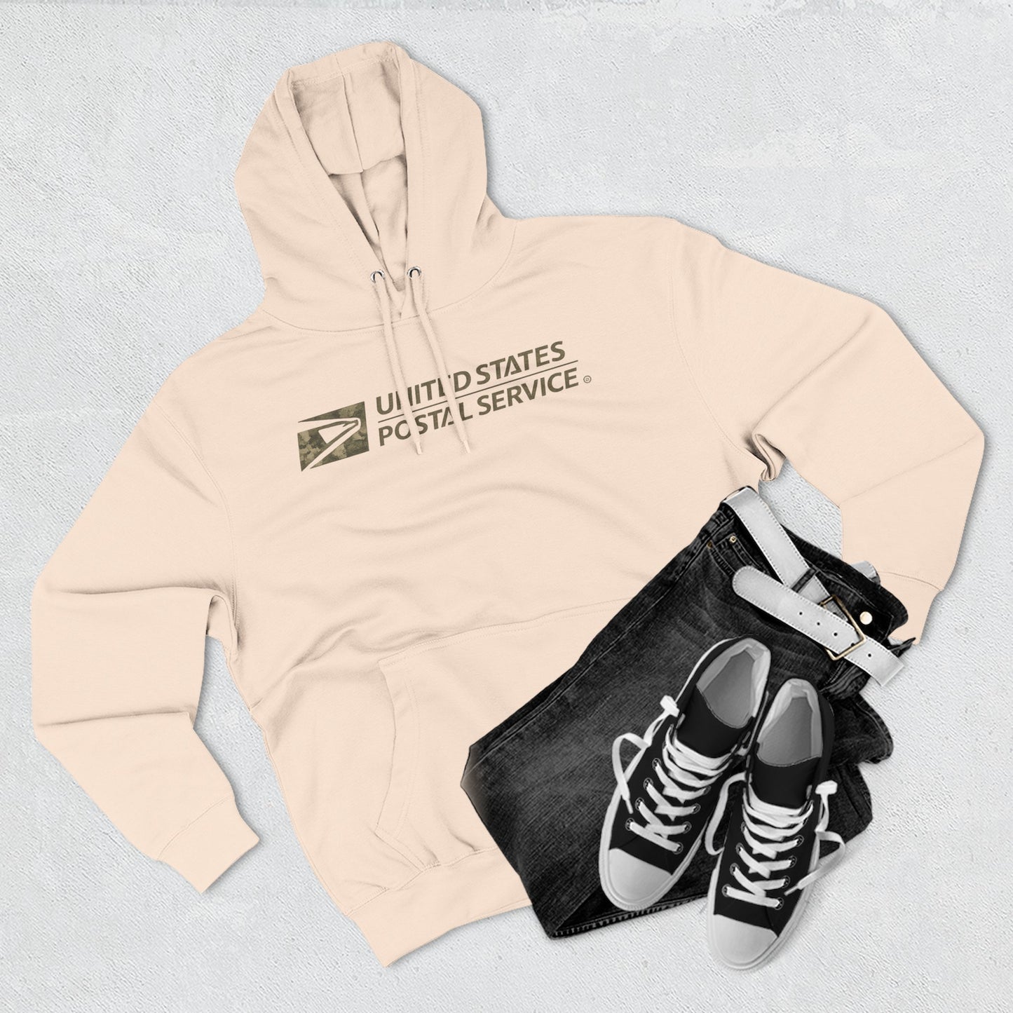USPS Camo Logo Pullover Hoodie