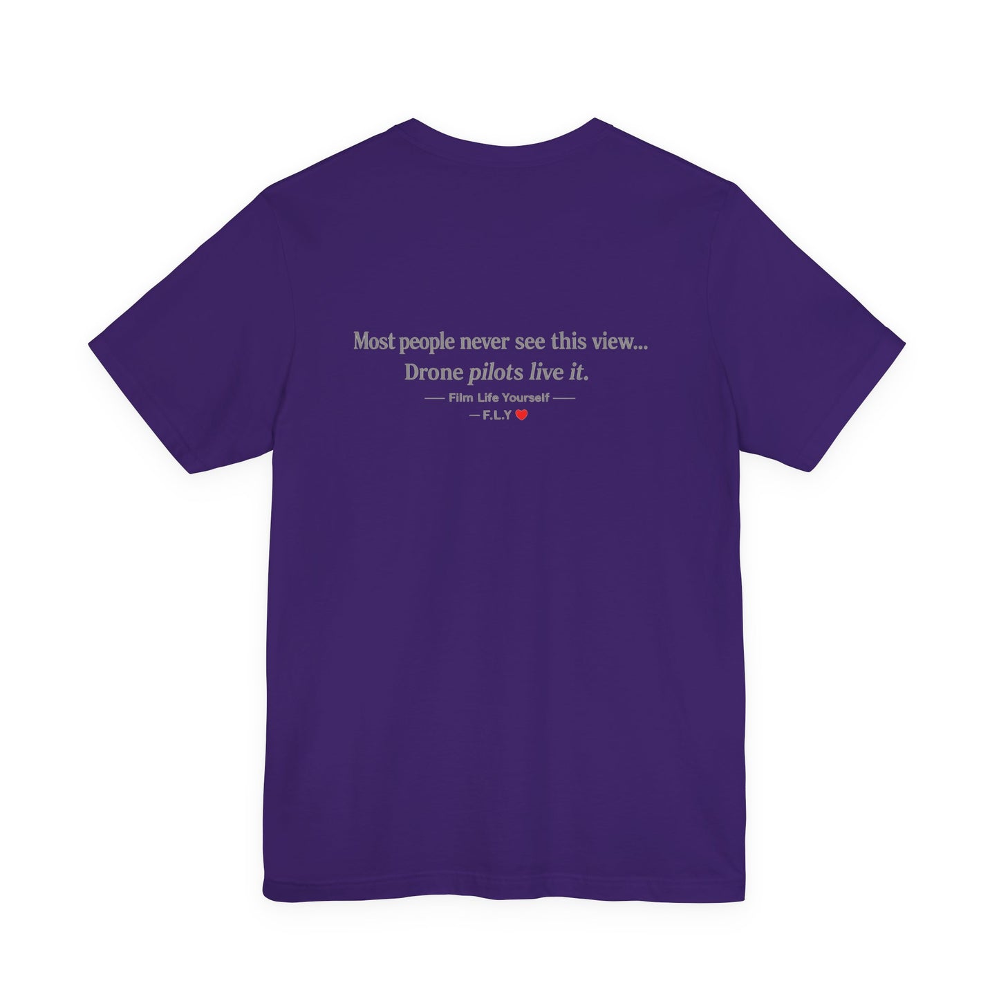 F.L.Y. Film Life Yourself Drone Statement T-Shirt