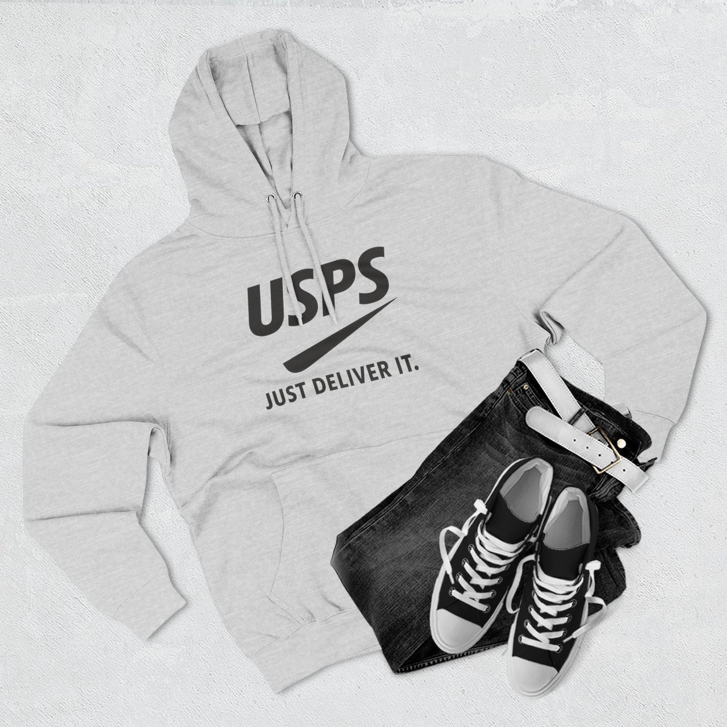 USPS 'Just Deliver It' Pullover Hoodie