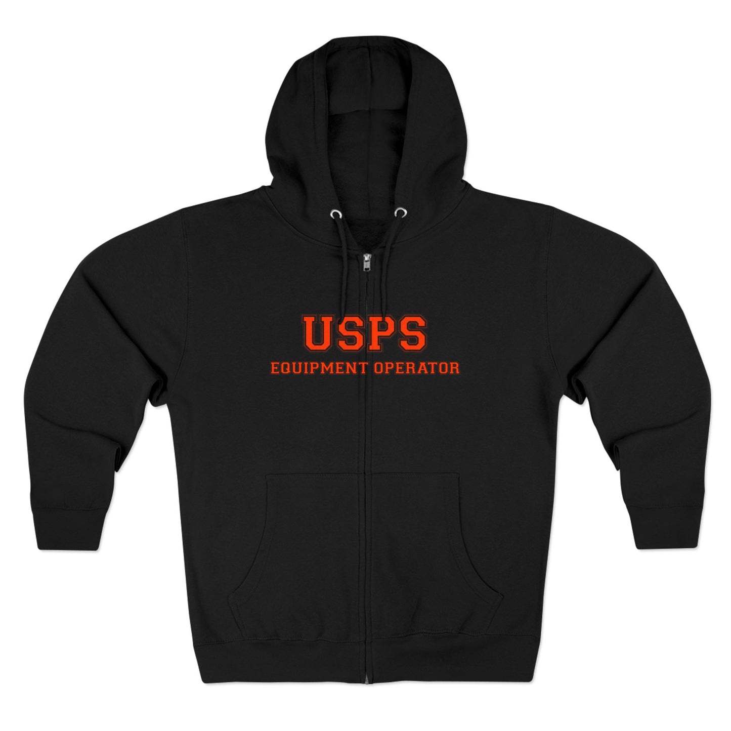 Zip Up Bidded Driver  Hoodie
