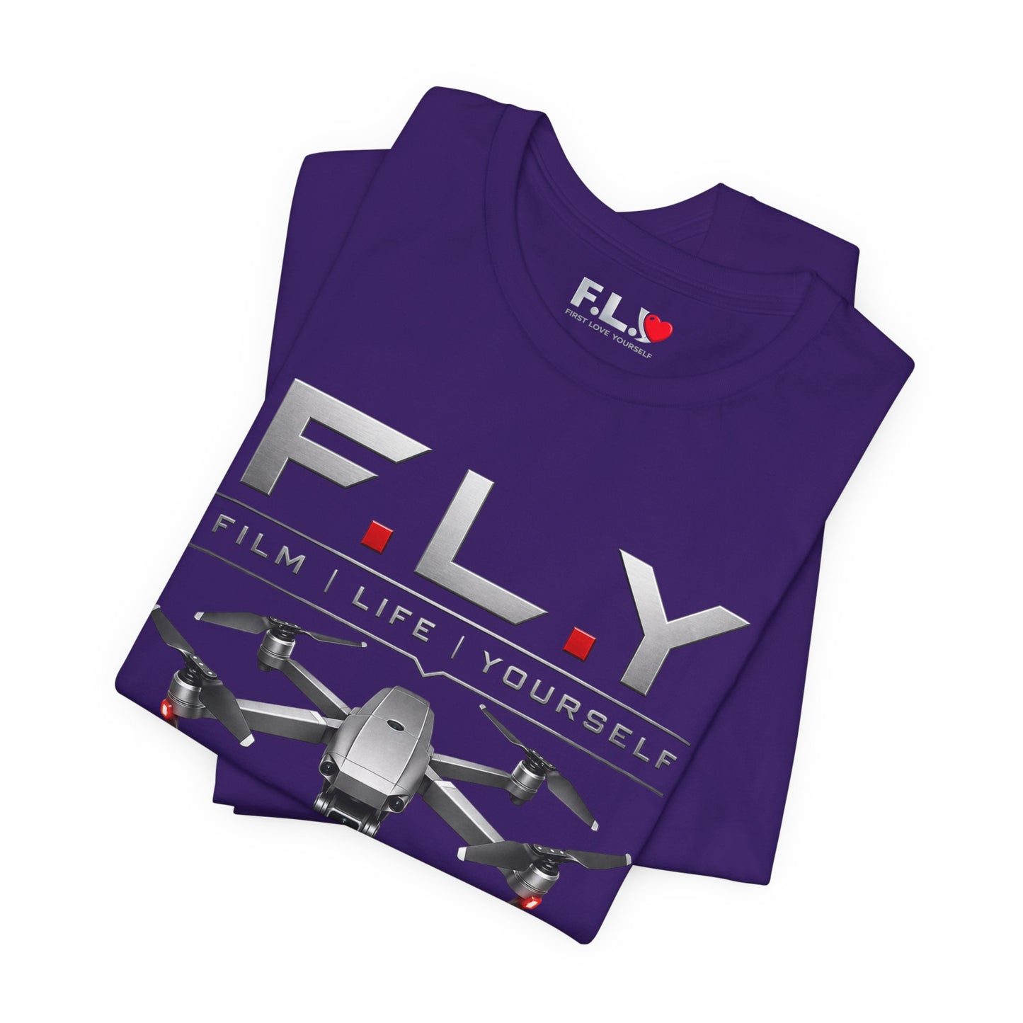 F.L.Y. Film Life Yourself Drone Statement T-Shirt