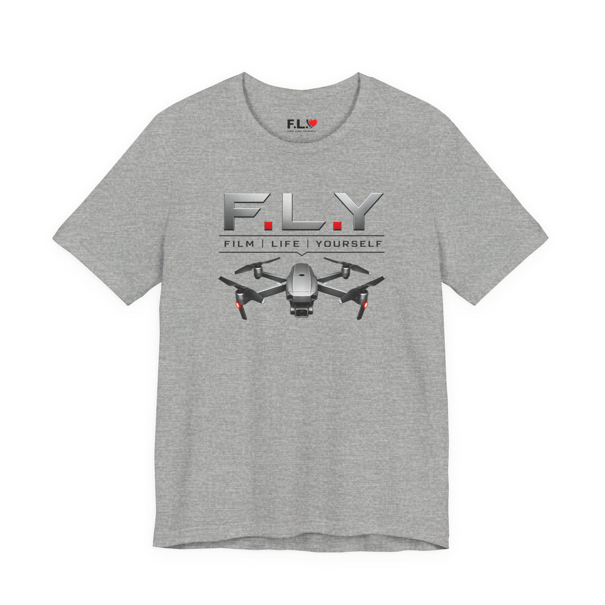 F.L.Y. Film Life Yourself Drone Statement T-Shirt