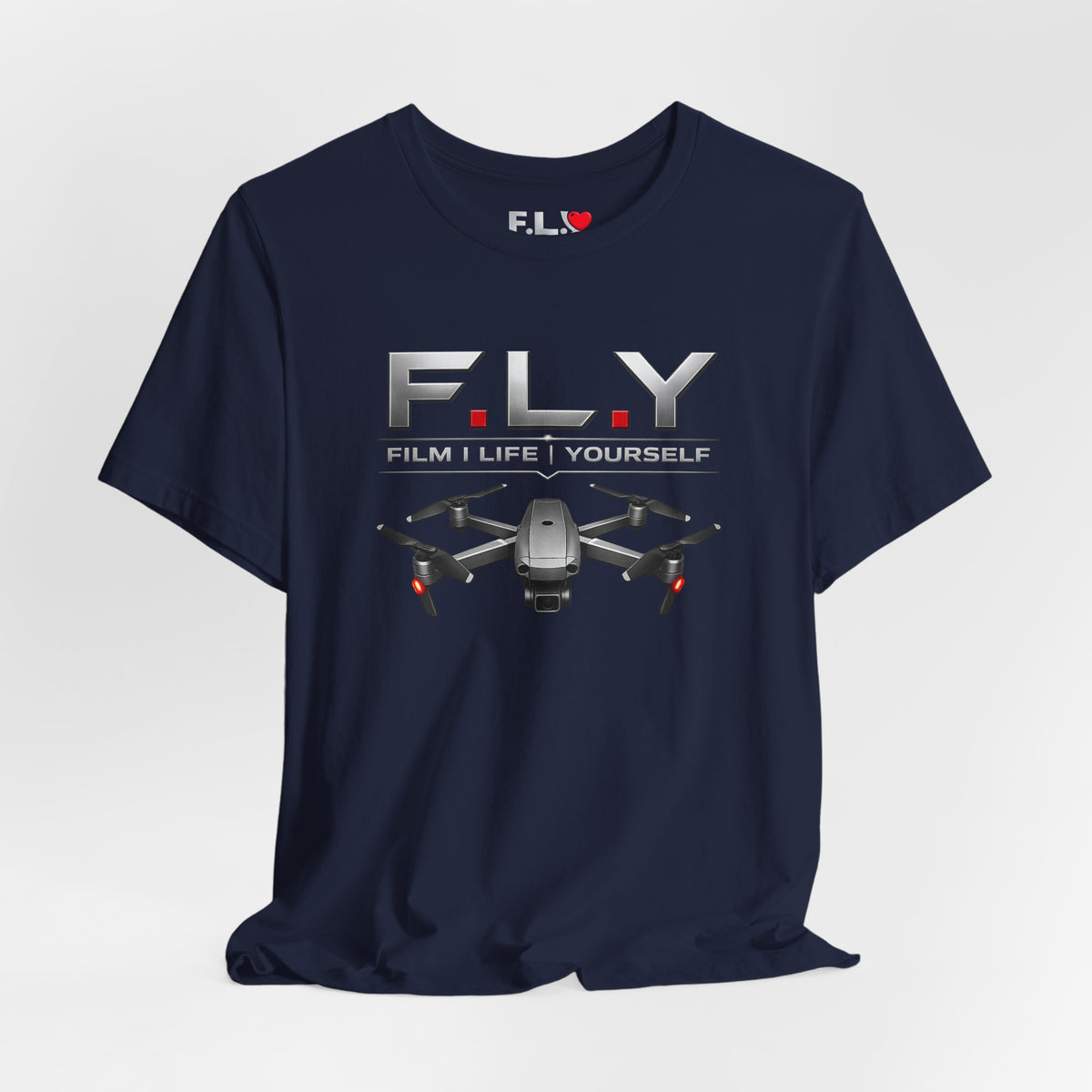 F.L.Y. Film Life Yourself Drone Statement T-Shirt