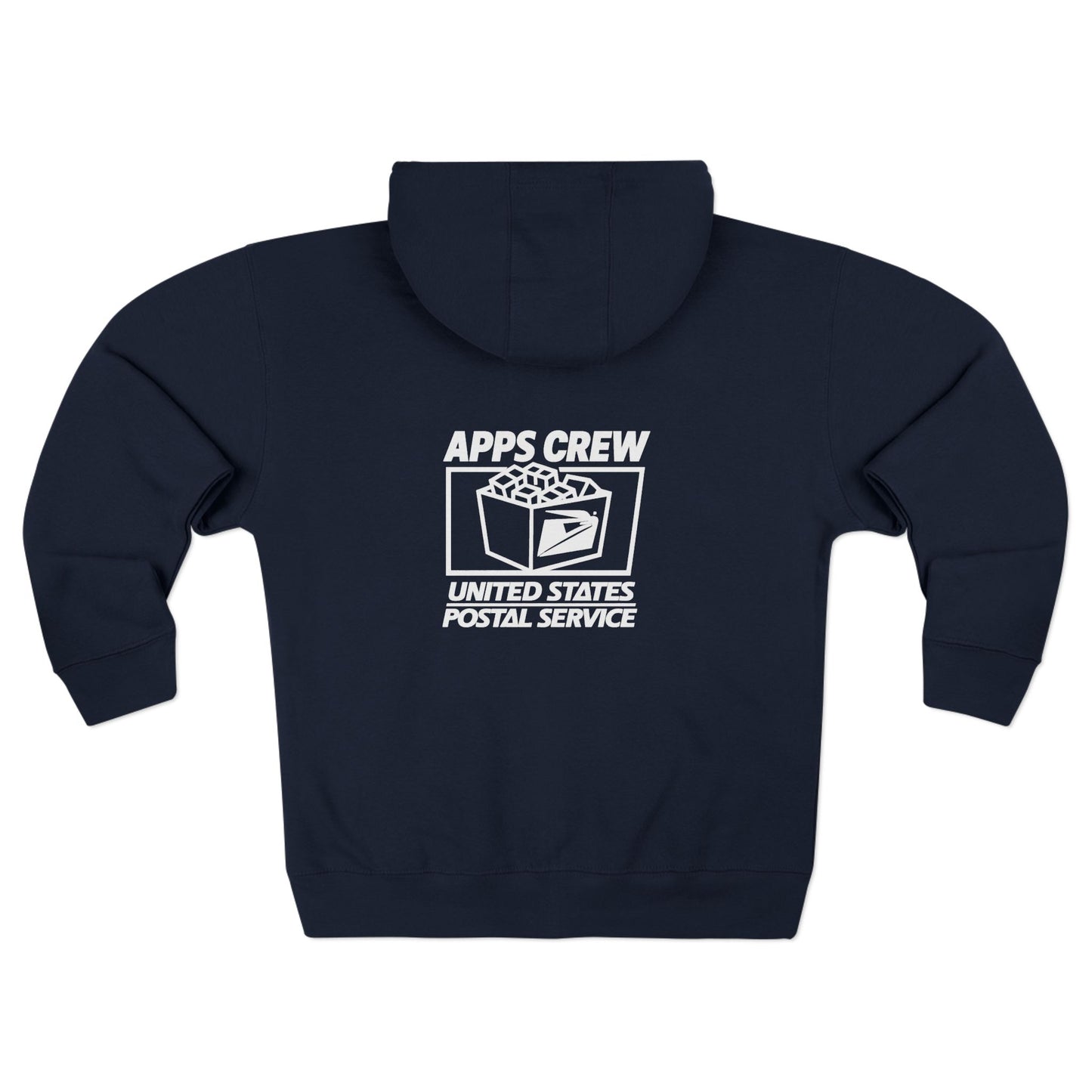 USPS Apps Crew  Zip Up Hoodie