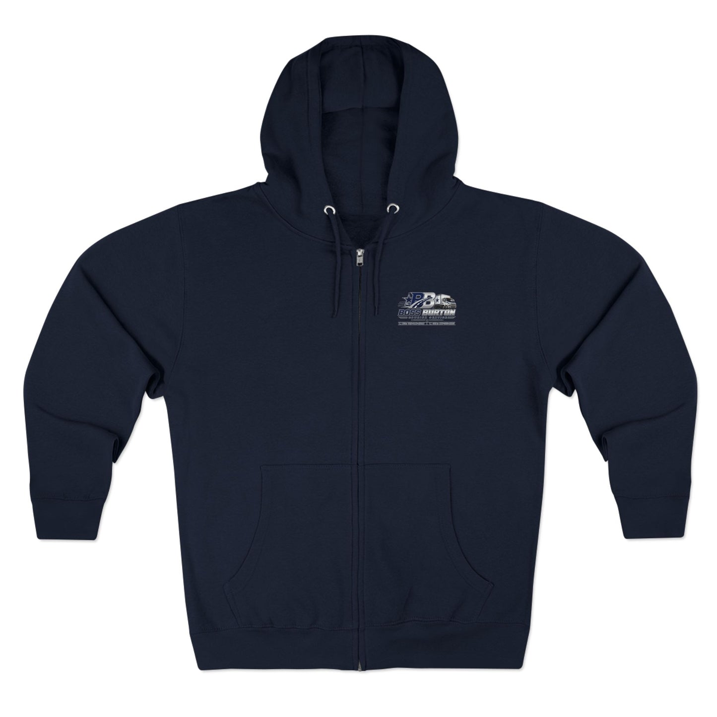 Boss Burton Logo Zip Up Hoodie