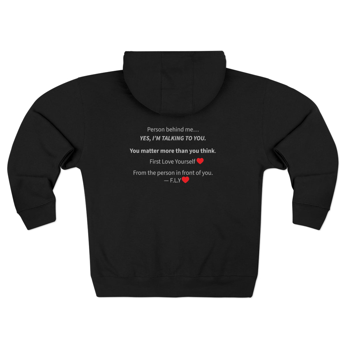 F.L.Y. Statement Zip Up Hoodie
