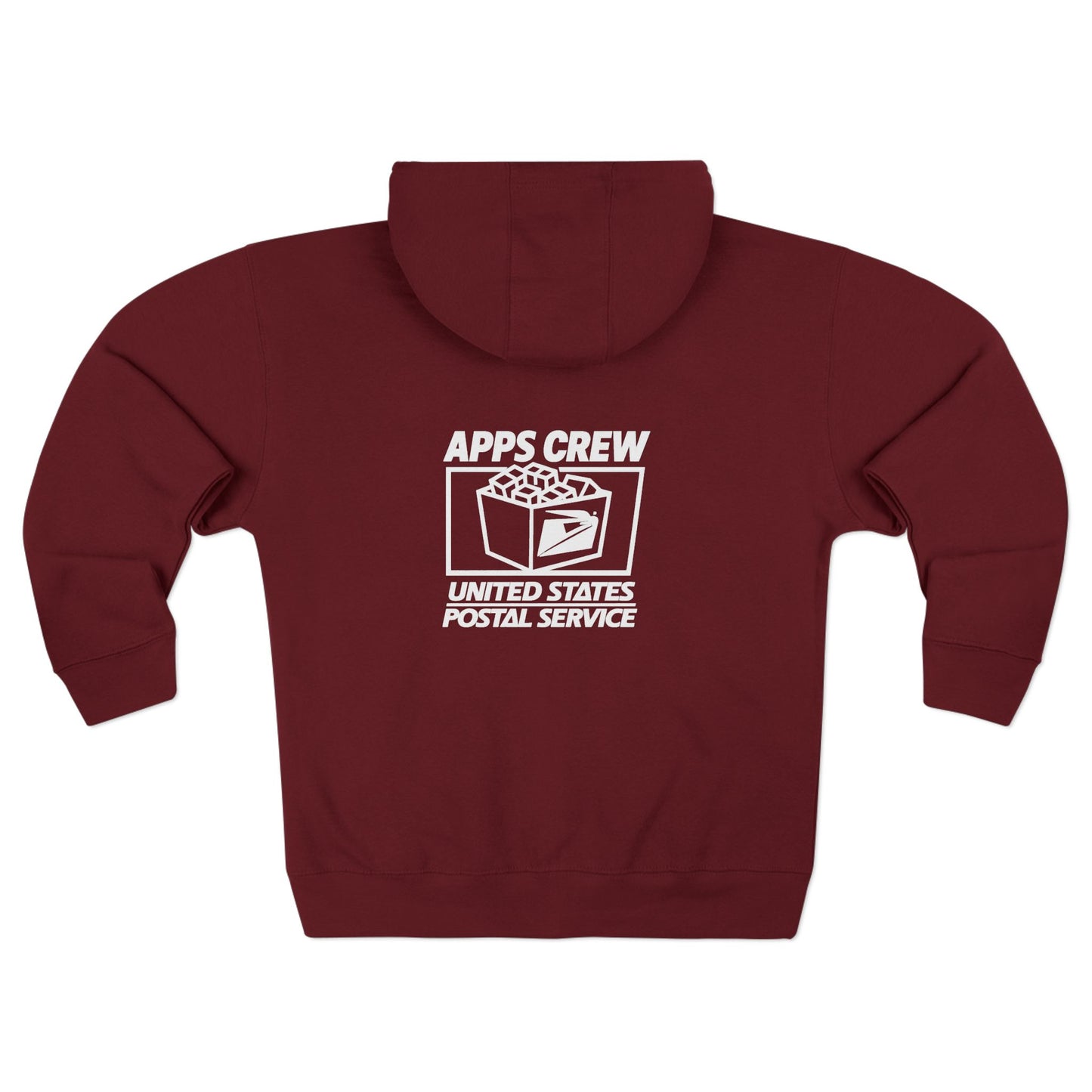 USPS Apps Crew  Zip Up Hoodie
