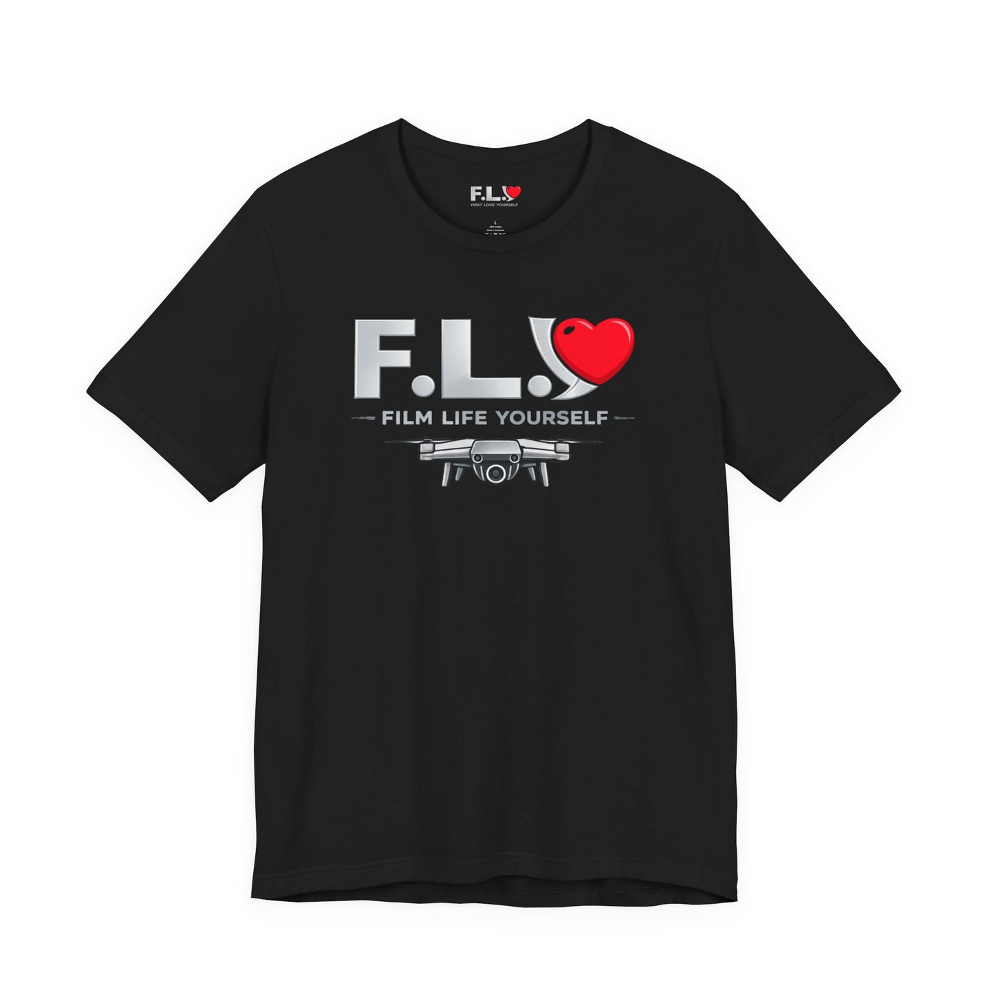 F.L.Y. Film Life Yourself Drone Statement T-Shirt