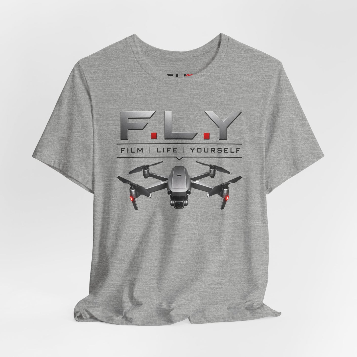 F.L.Y. Film Life Yourself Drone Statement T-Shirt
