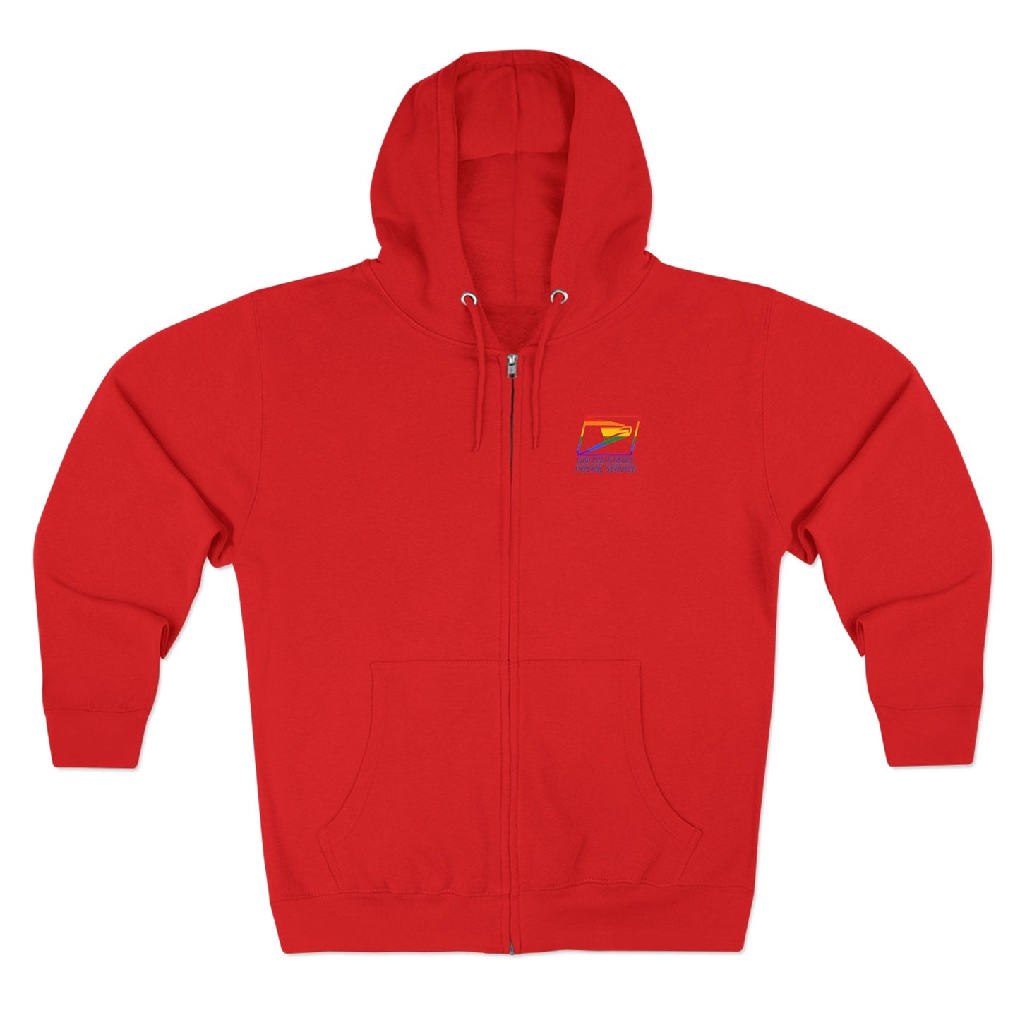 USPS Pride Logo  Zip Up Hoodie