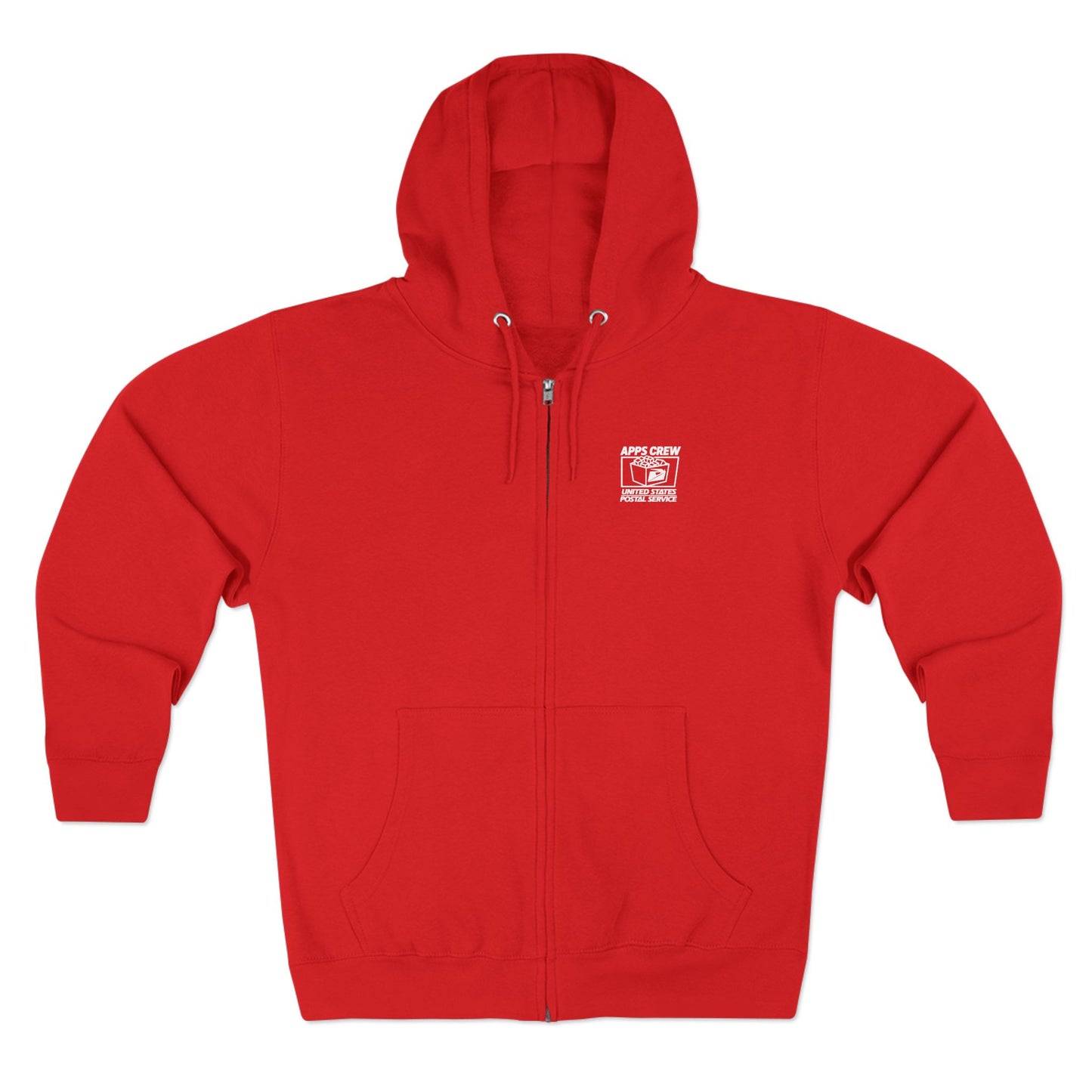 USPS Apps Crew  Zip Up Hoodie