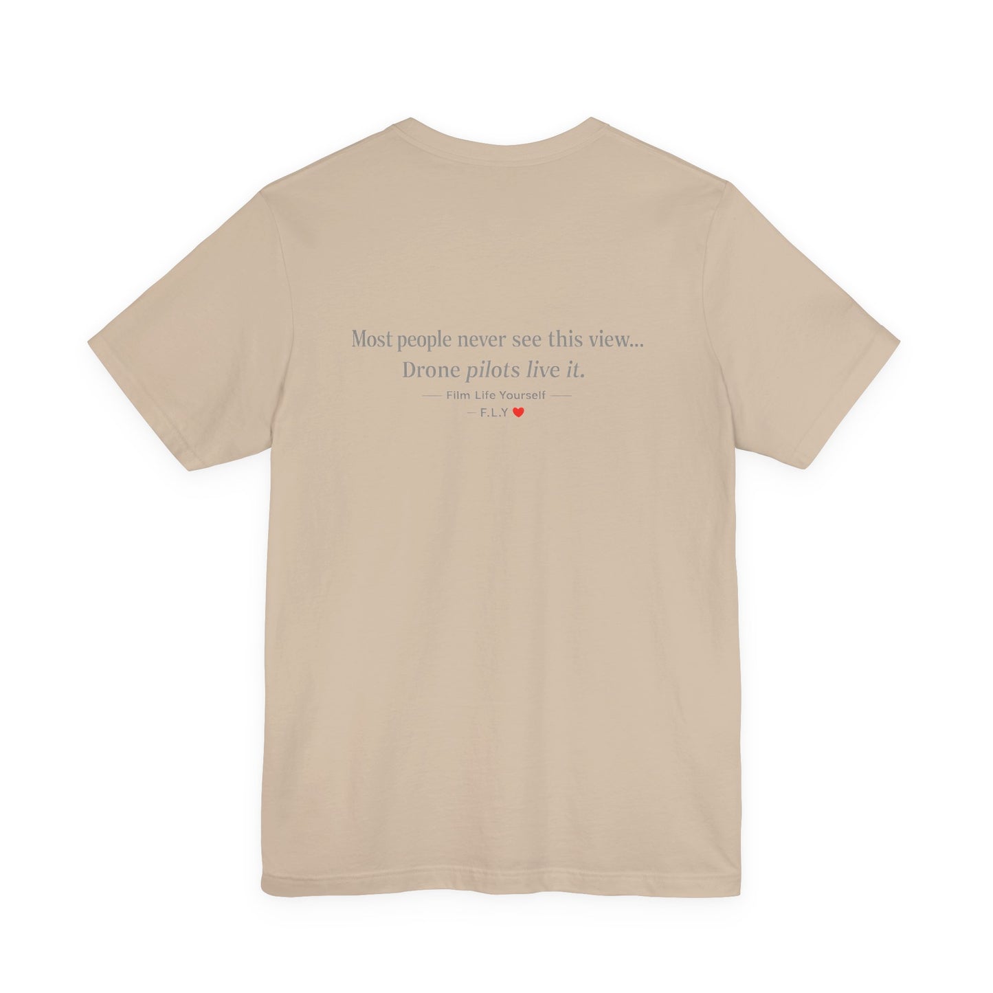 F.L.Y. Film Life Yourself Drone Statement T-Shirt
