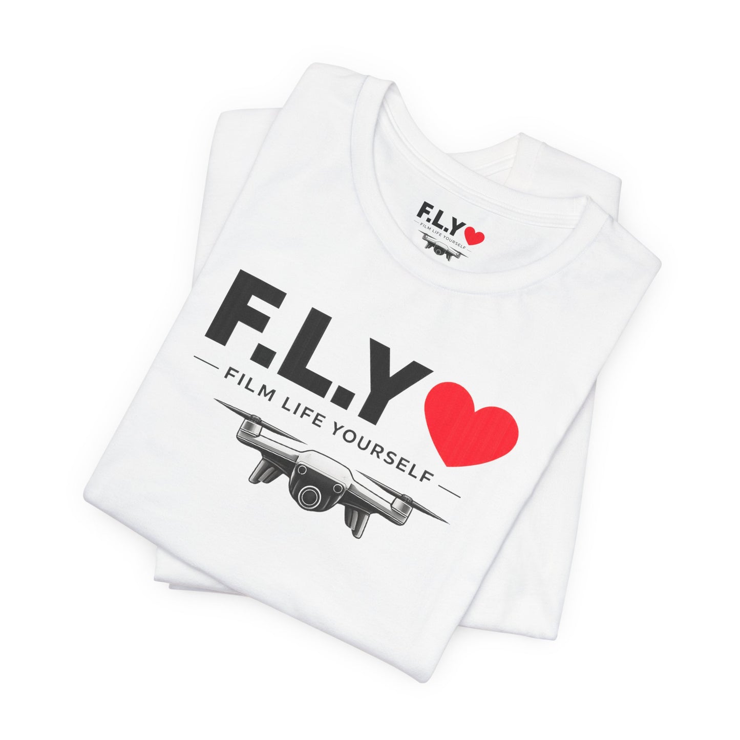 F.L.Y. Film Life Yourself Drone Statement T-Shirt