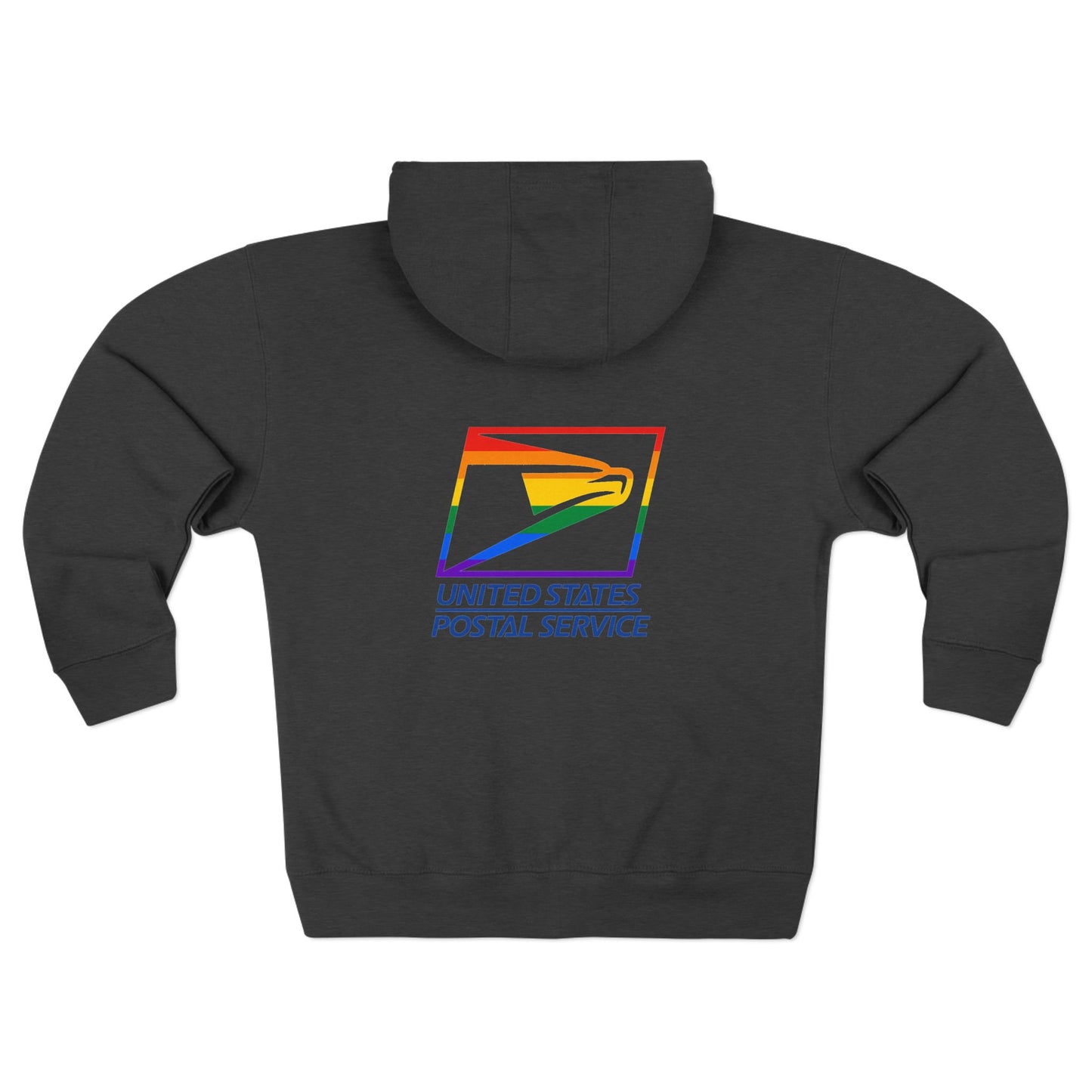 USPS Pride Logo  Zip Up Hoodie