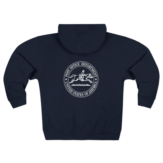 Post Office Department Zip Up Hoodie