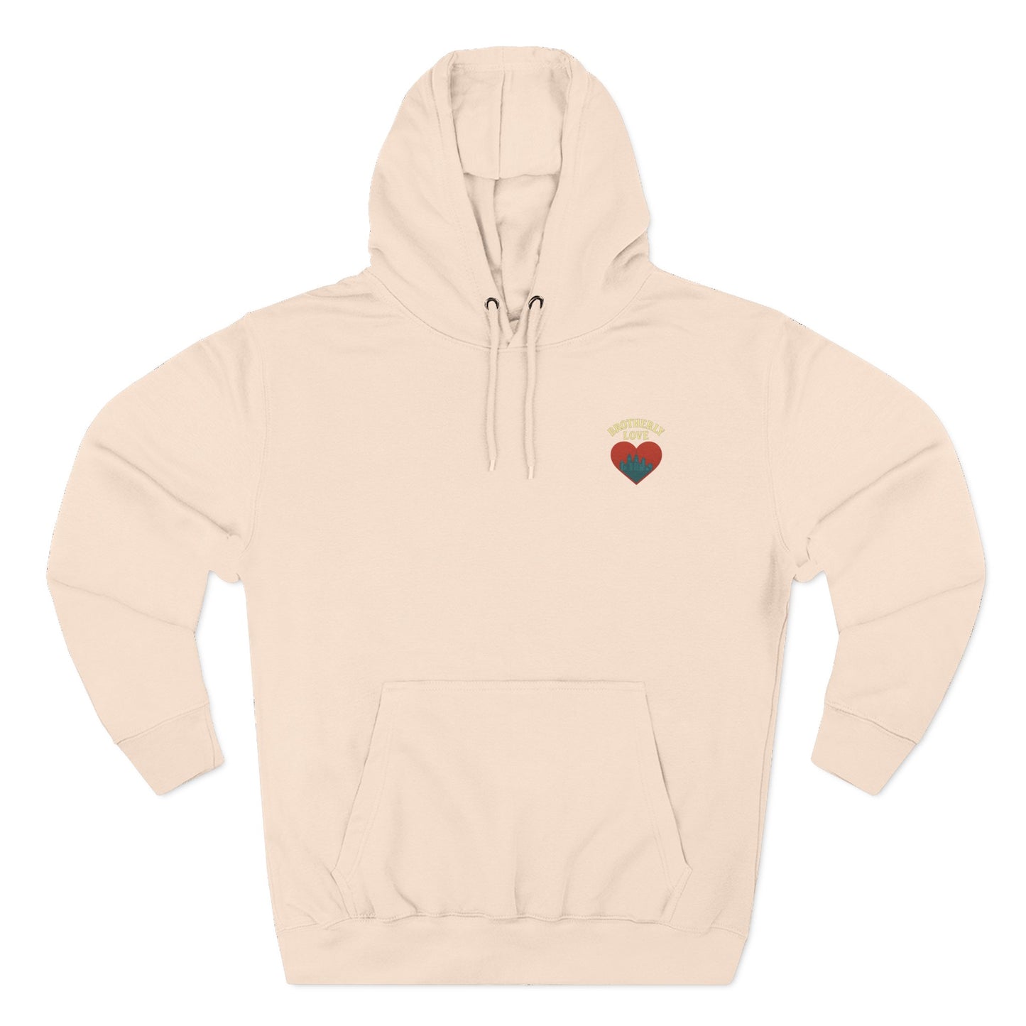 Brotherly Love Heart Skyline