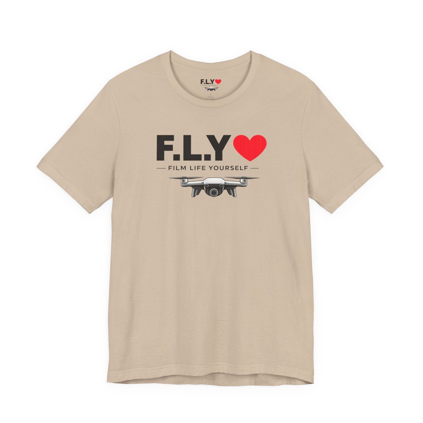F.L.Y. Film Life Yourself Drone Statement T-Shirt