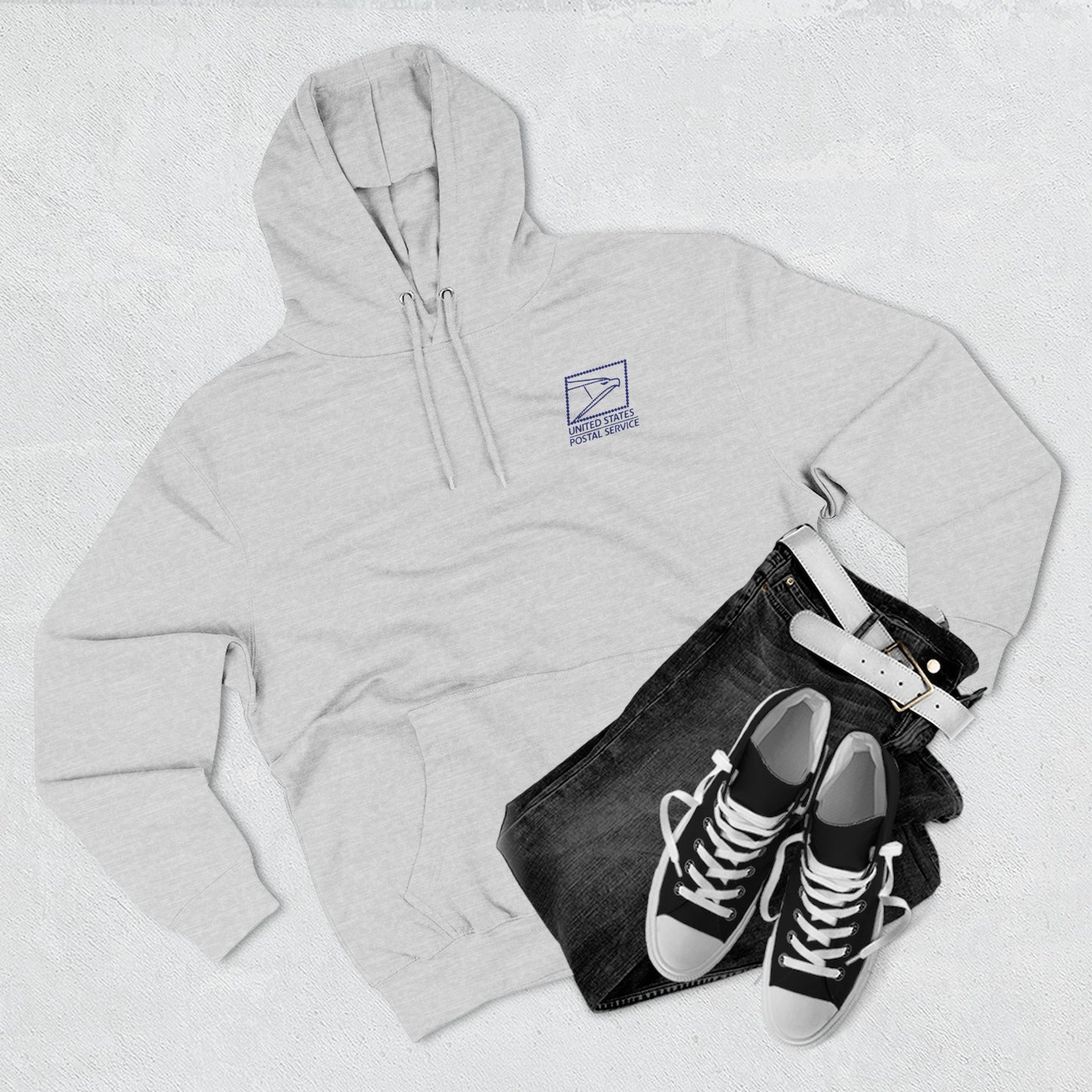 USPS Pearls Logo Pullover Hoodie