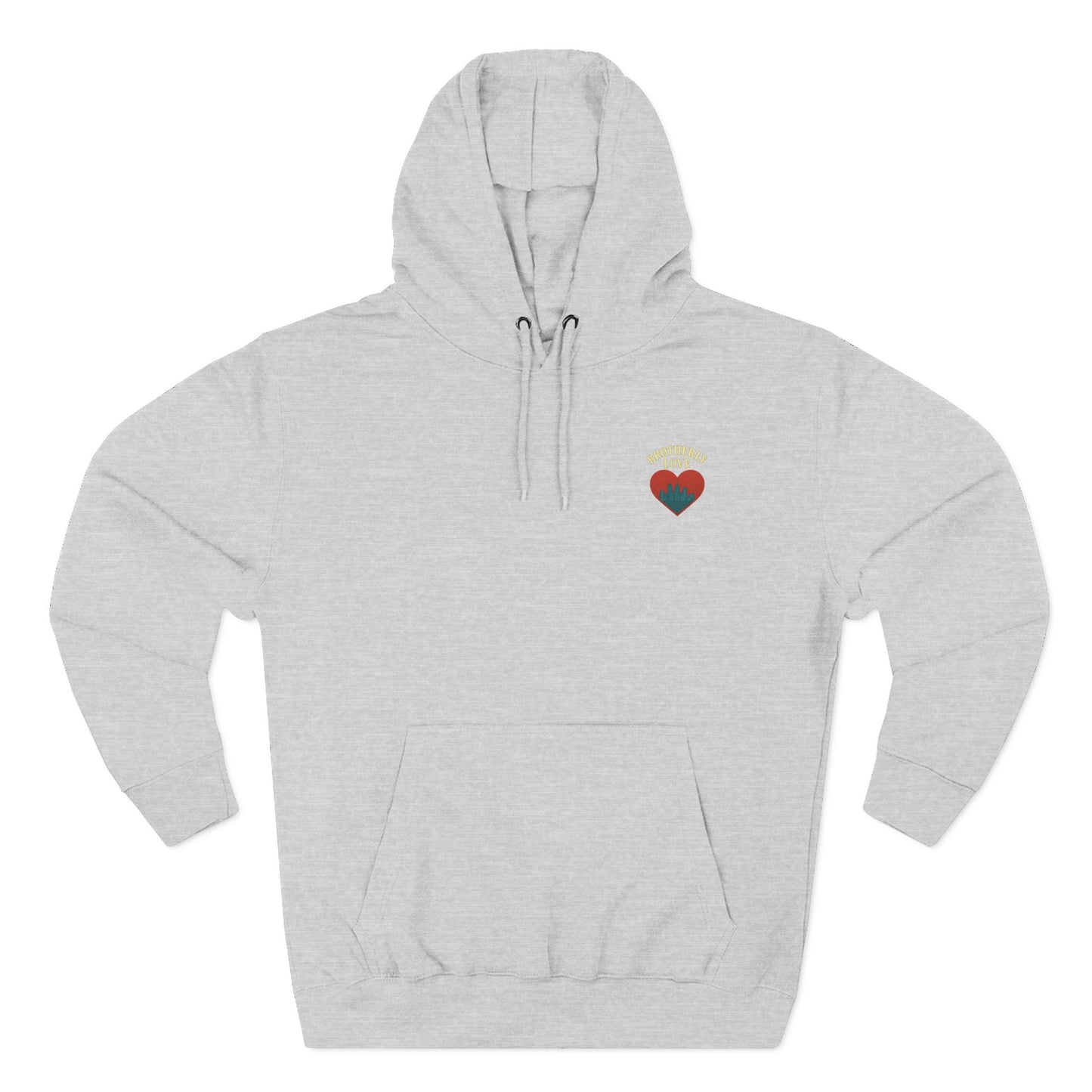 Brotherly Love Heart Skyline