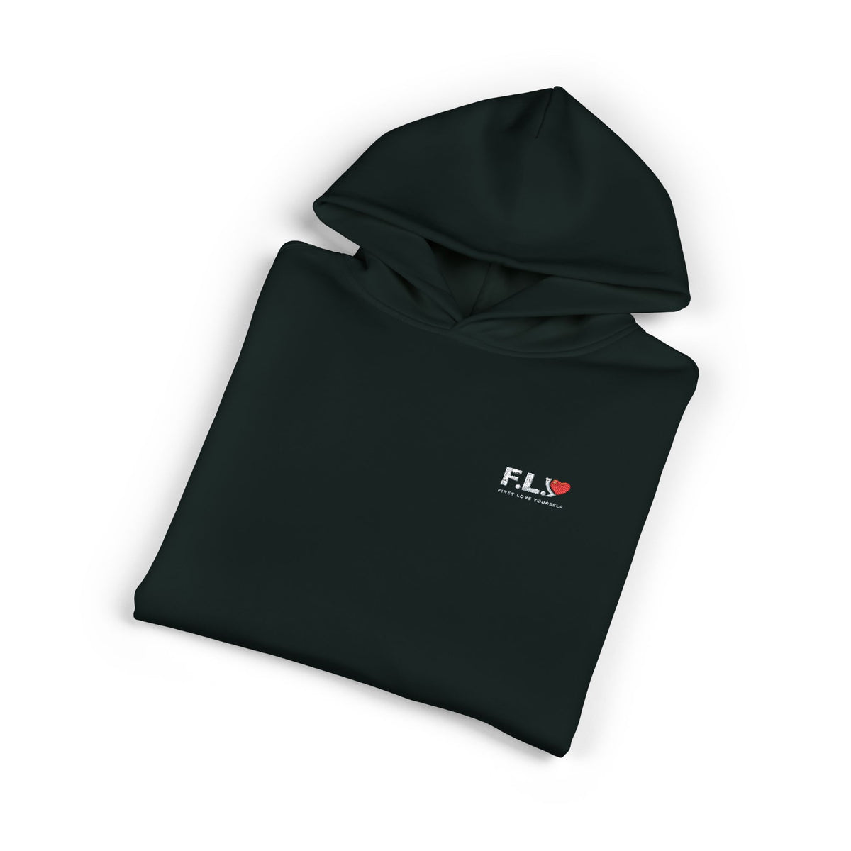F.L.Y Essential Premium (Embroidered) Heavyweight Pullover Hoodie – Relaxed Fit, *Size Down for Best Fit*
