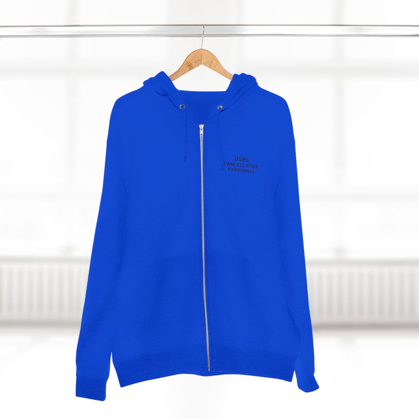 USPS Cancellation Personnel Zip Up Hoodie