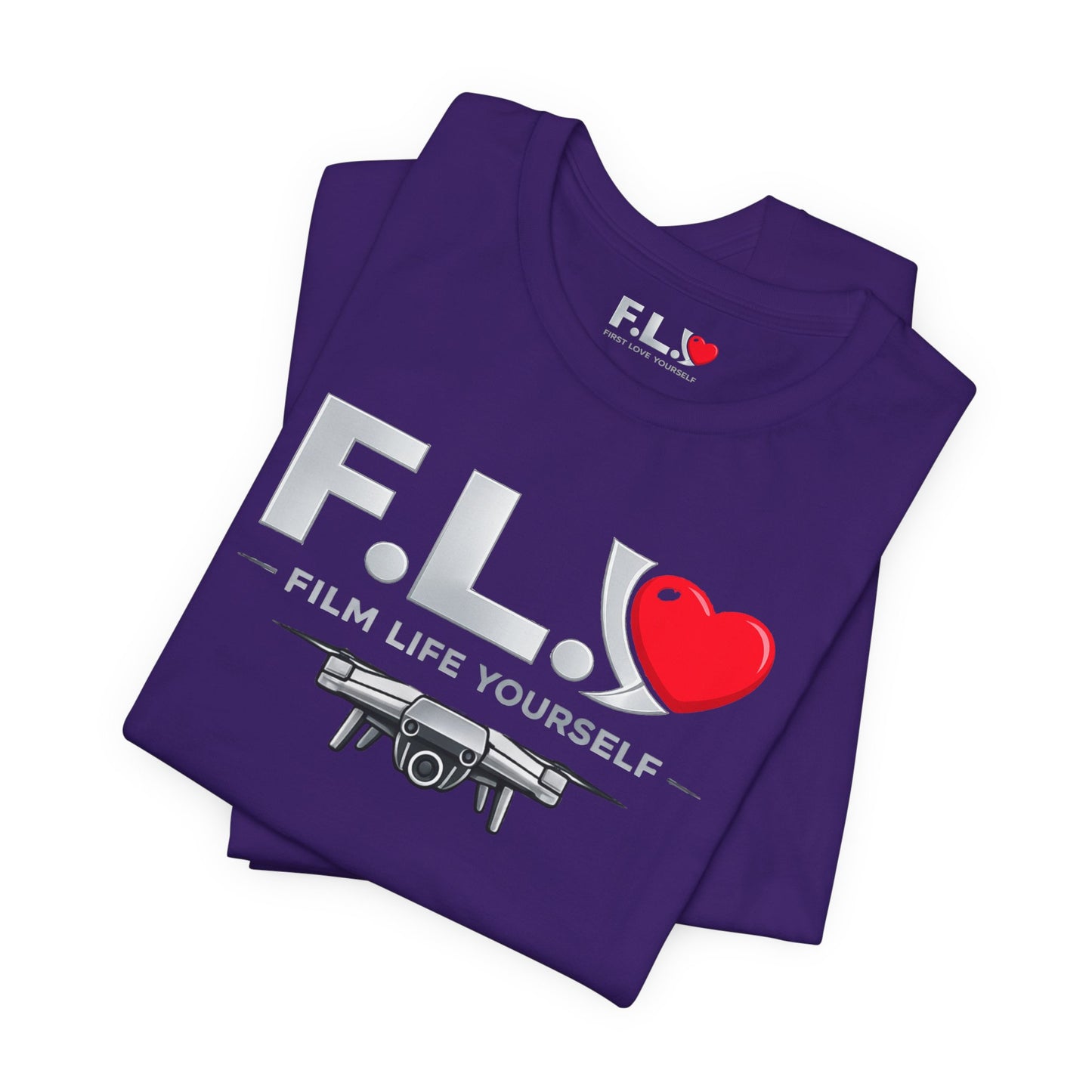 F.L.Y. Film Life Yourself Drone Statement T-Shirt
