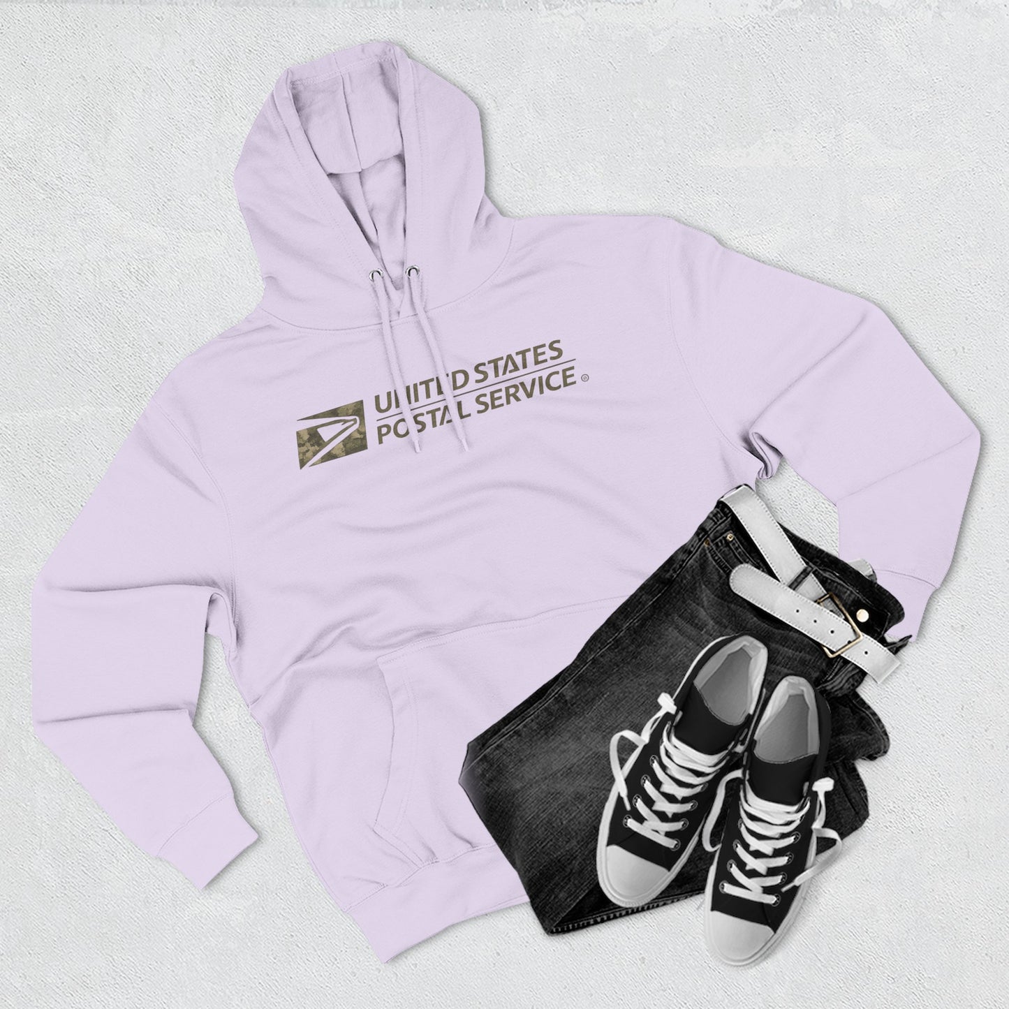 USPS Camo Logo Pullover Hoodie