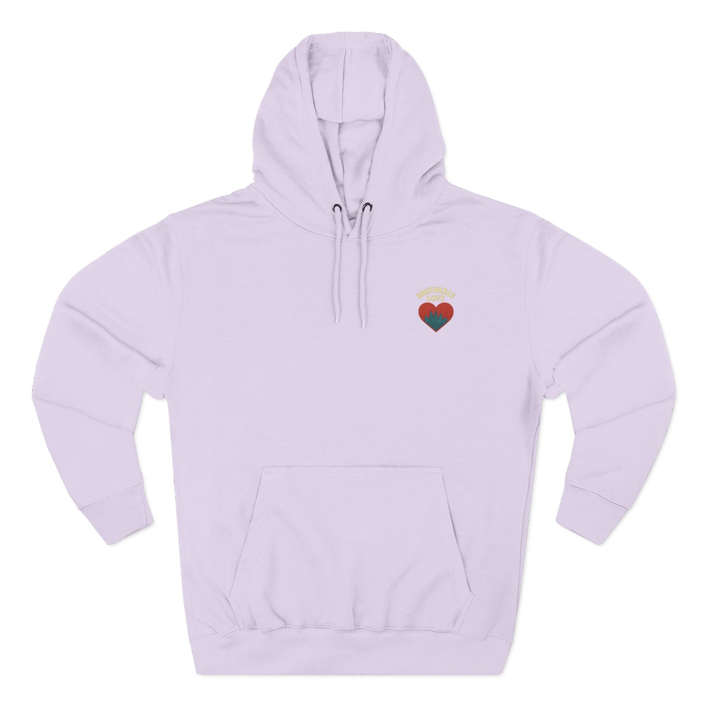 Brotherly Love Heart Skyline