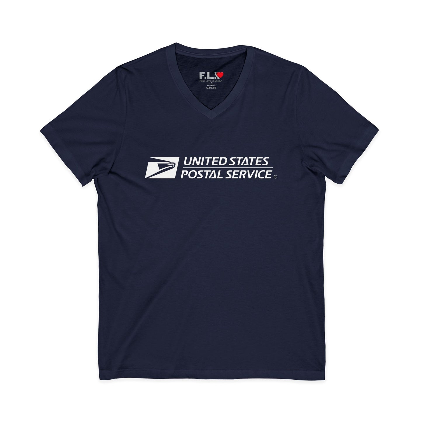 USPS Logo Womens V-Neck Tee