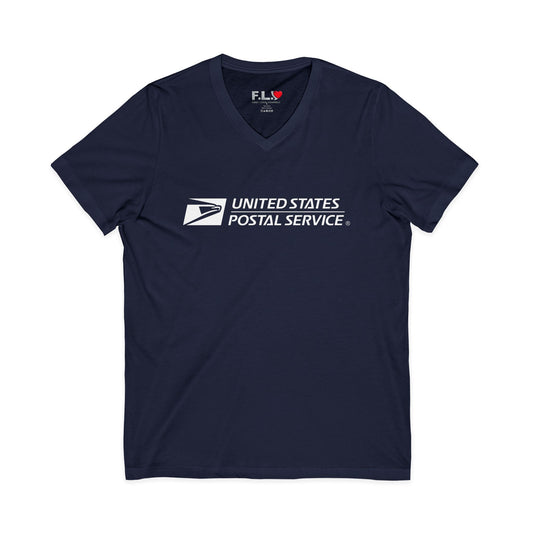 USPS Logo Womens V-Neck Tee