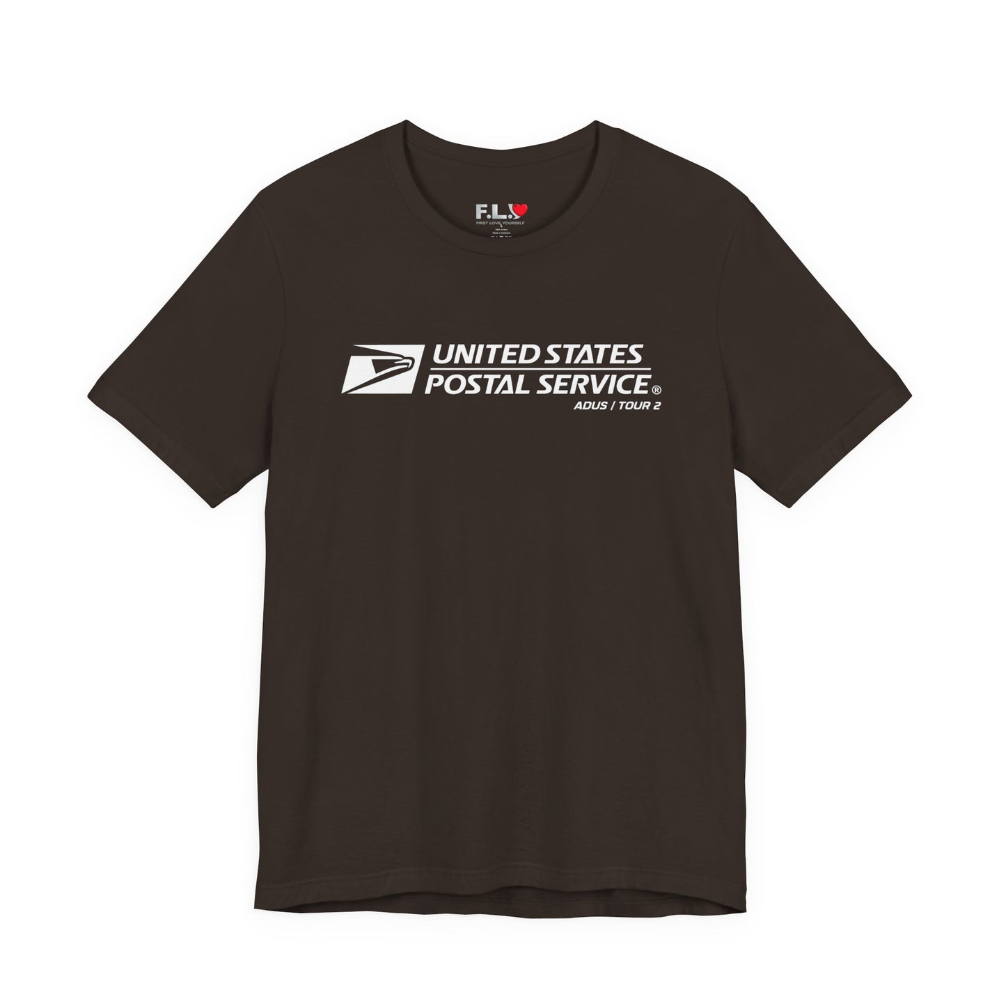 Adus Crew USPS Logo T‑Shirt
