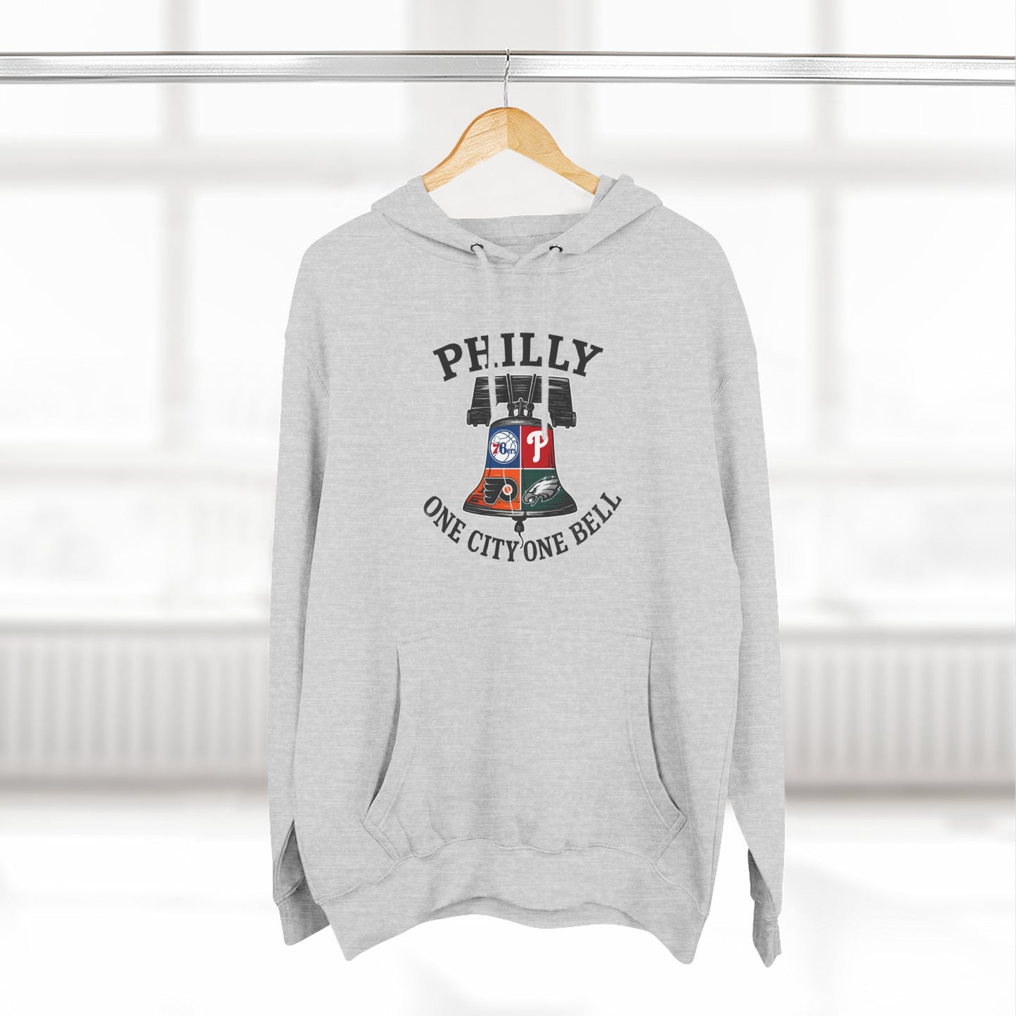 Philly One City One Bell Pullover Hoodie