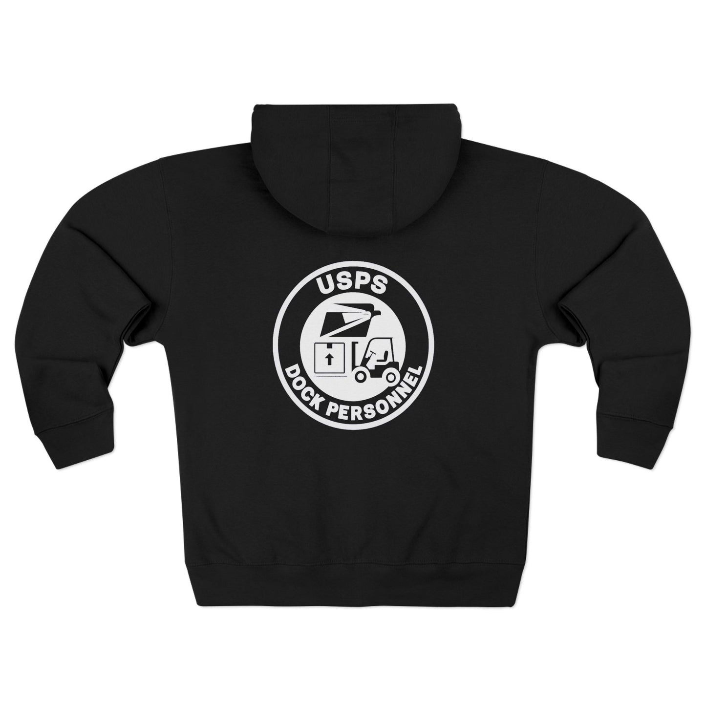 USPS Dock Personnel Zip Up Hoodie