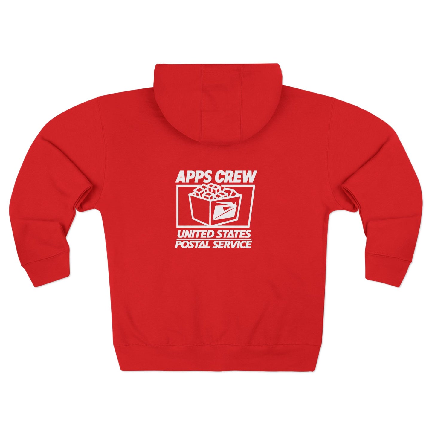 USPS Apps Crew  Zip Up Hoodie