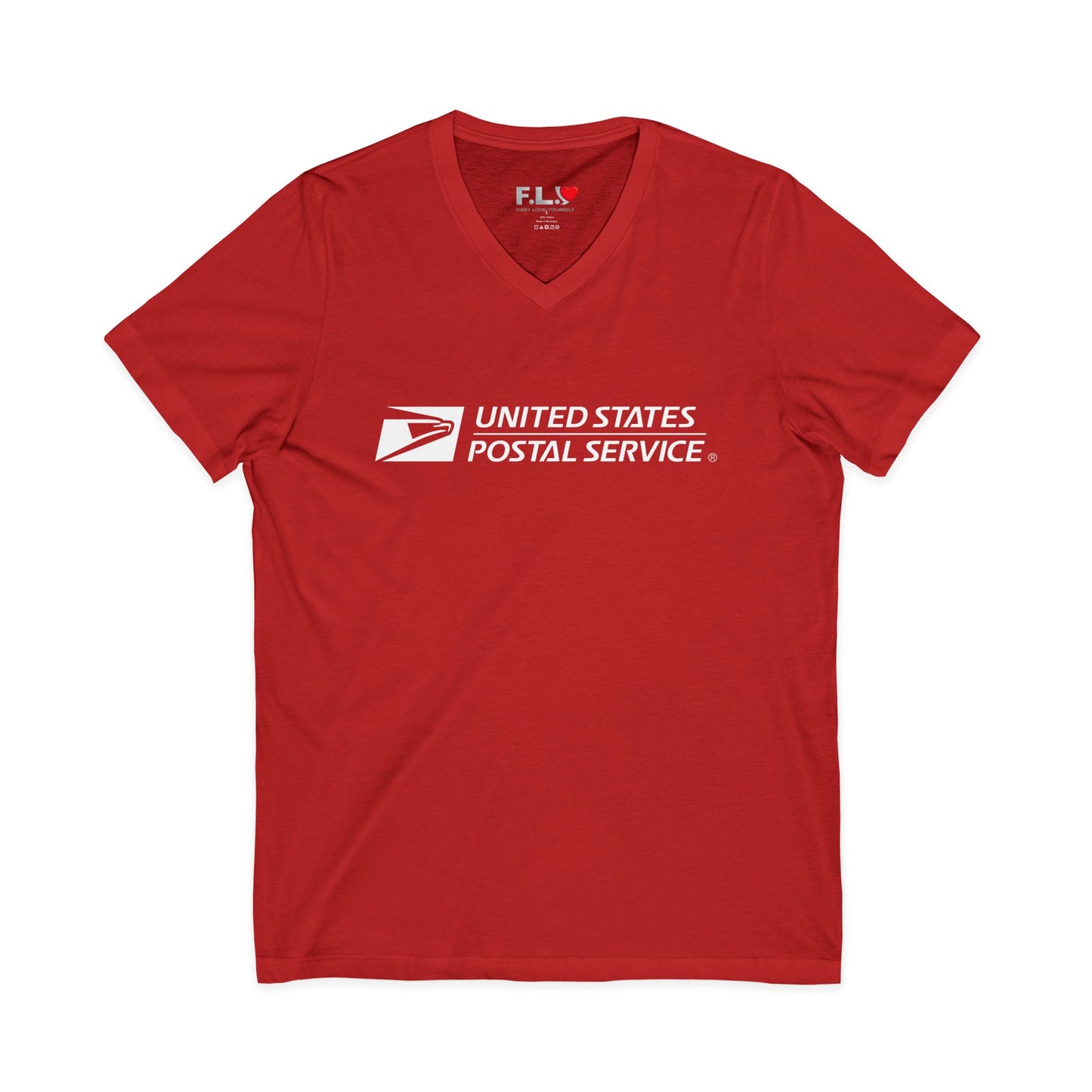 USPS Logo Womens V-Neck Tee