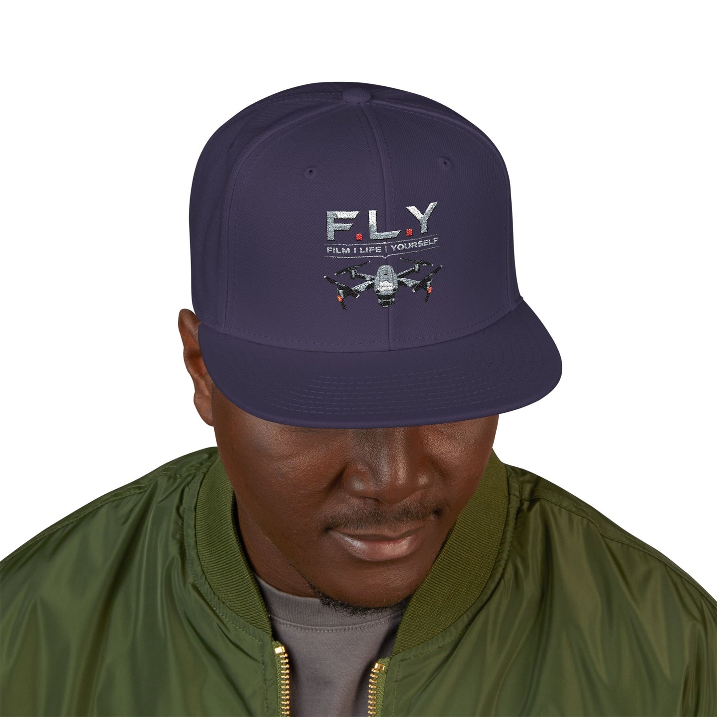 F.L.Y Film Life Yourself Snapback Embroidery
