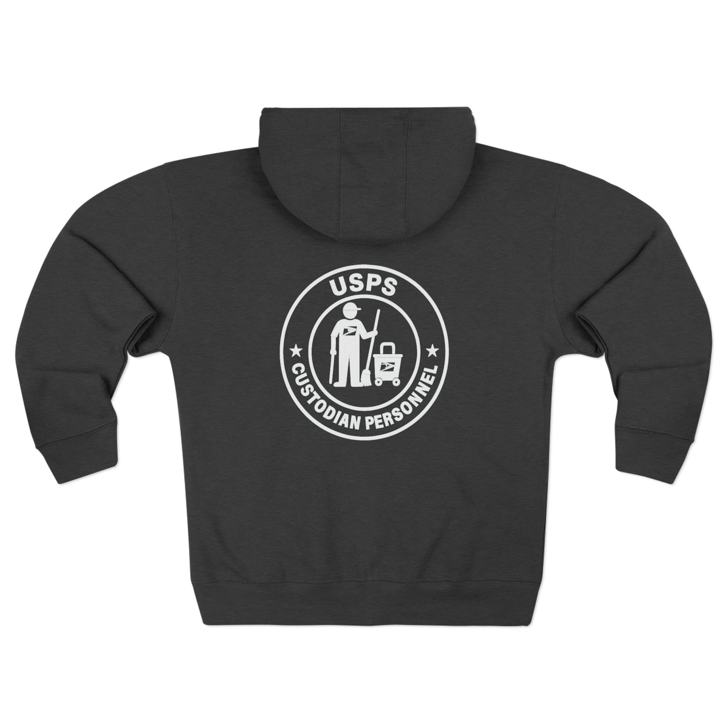 USPS Custodian Personnel Zip Hoodie