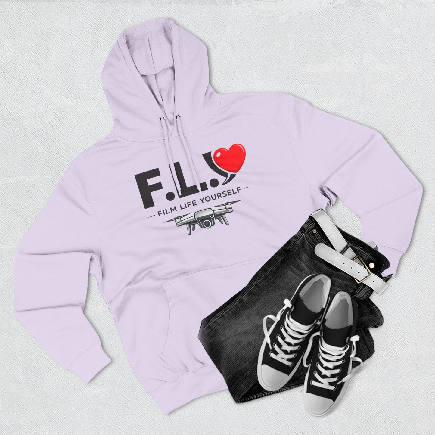 F.L.Y Film Life Yourself Drone Statement Pullover