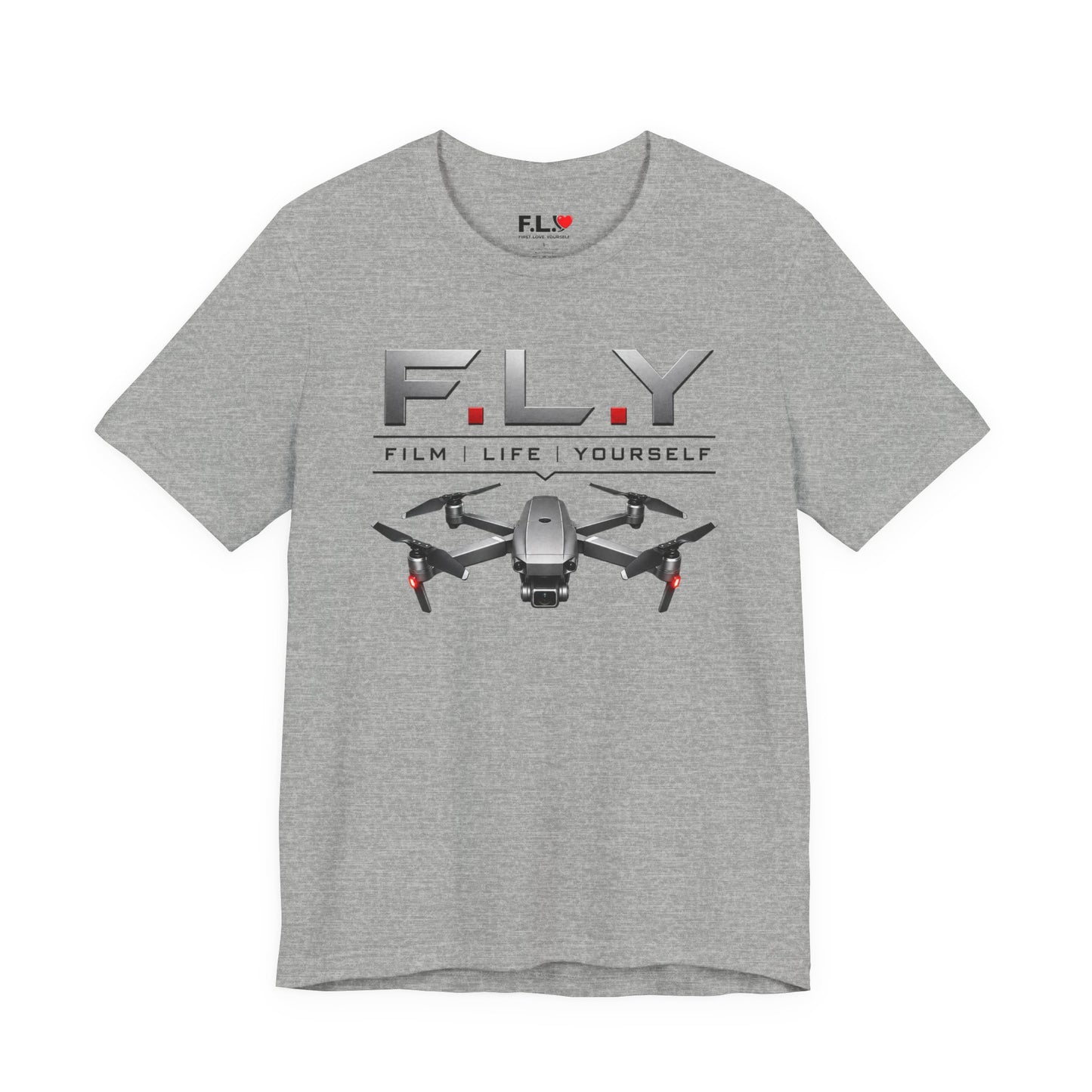 F.L.Y. Film Life Yourself Drone Statement T-Shirt