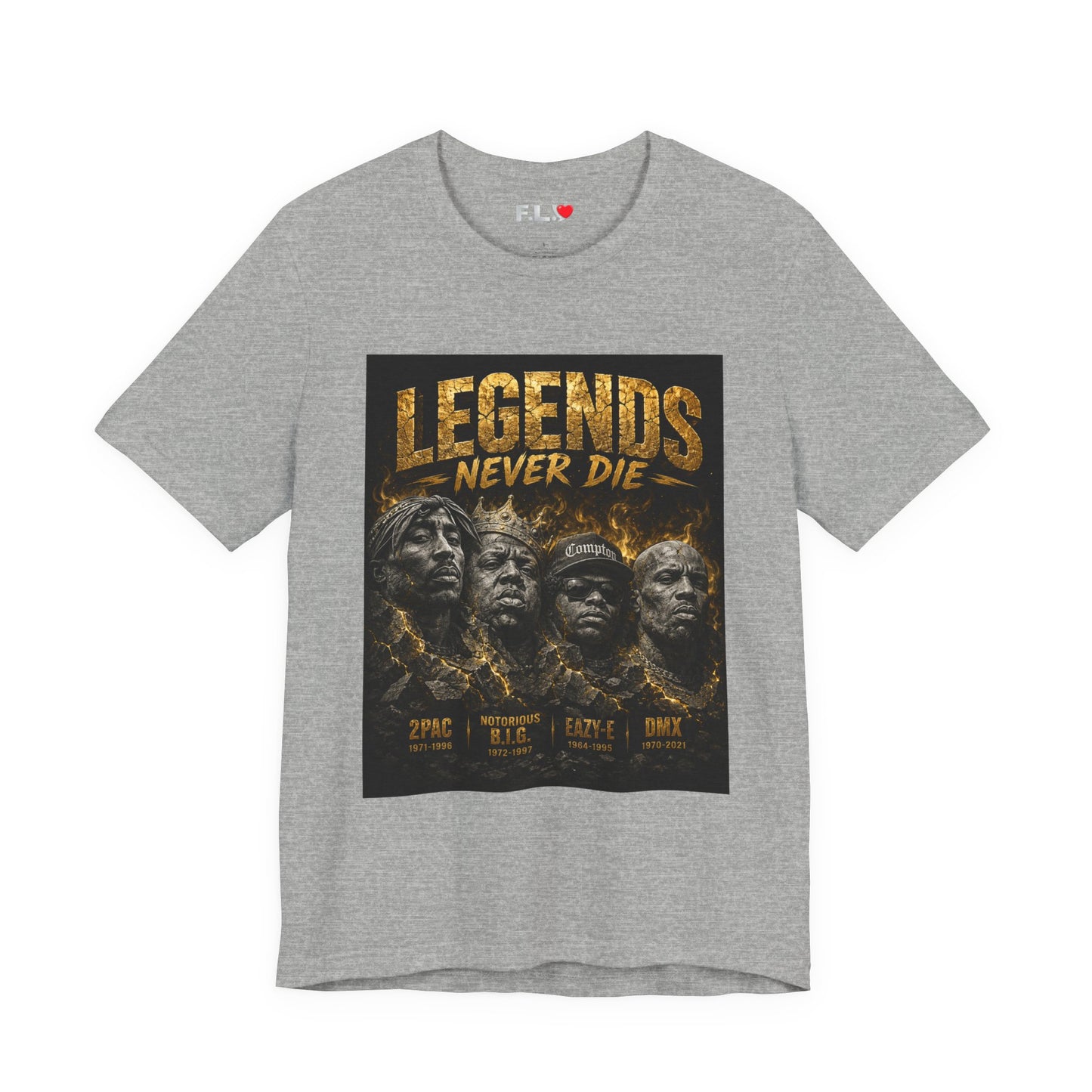 Legends Never Die T-shirt