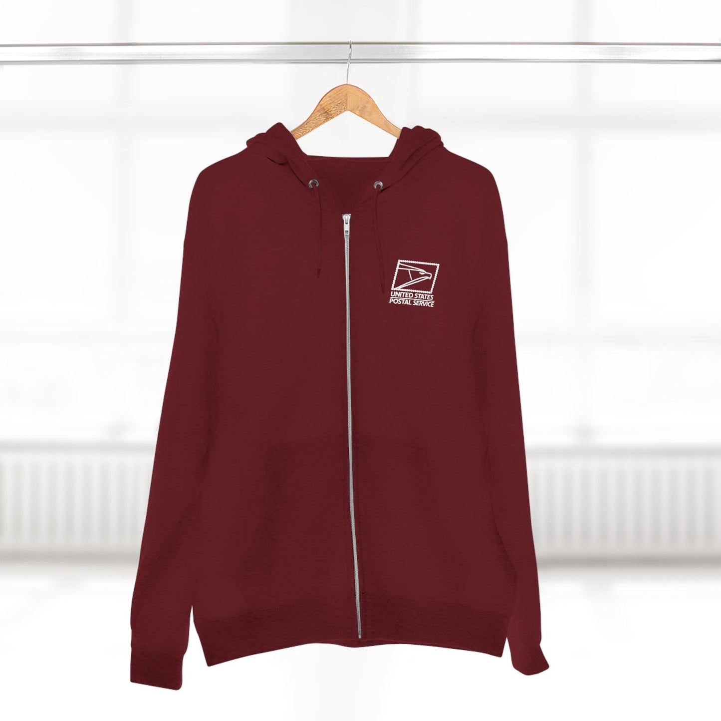 USPS Pearls Logo Zip Hoodie