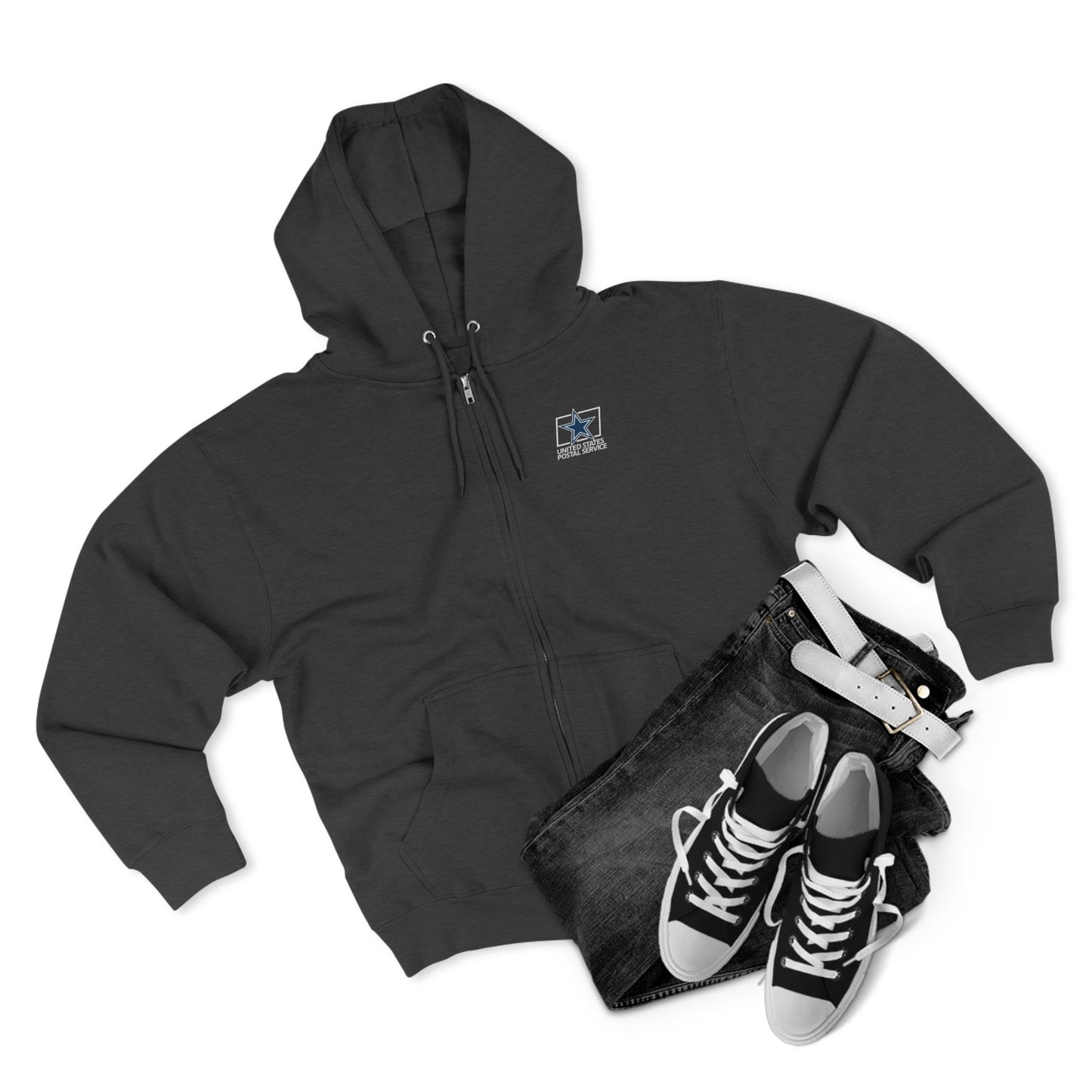 USPS Cowboys Logo Zip Up Hoodie