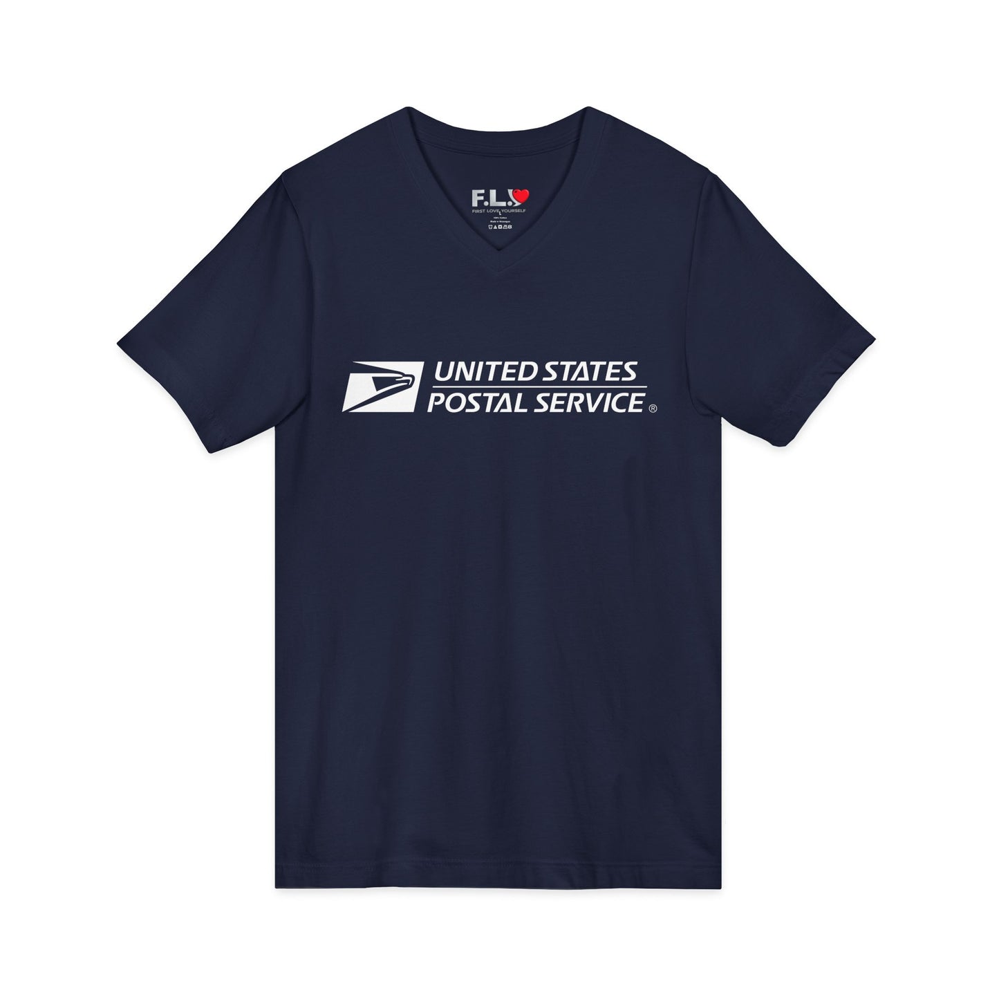 USPS Logo Womens V-Neck Tee
