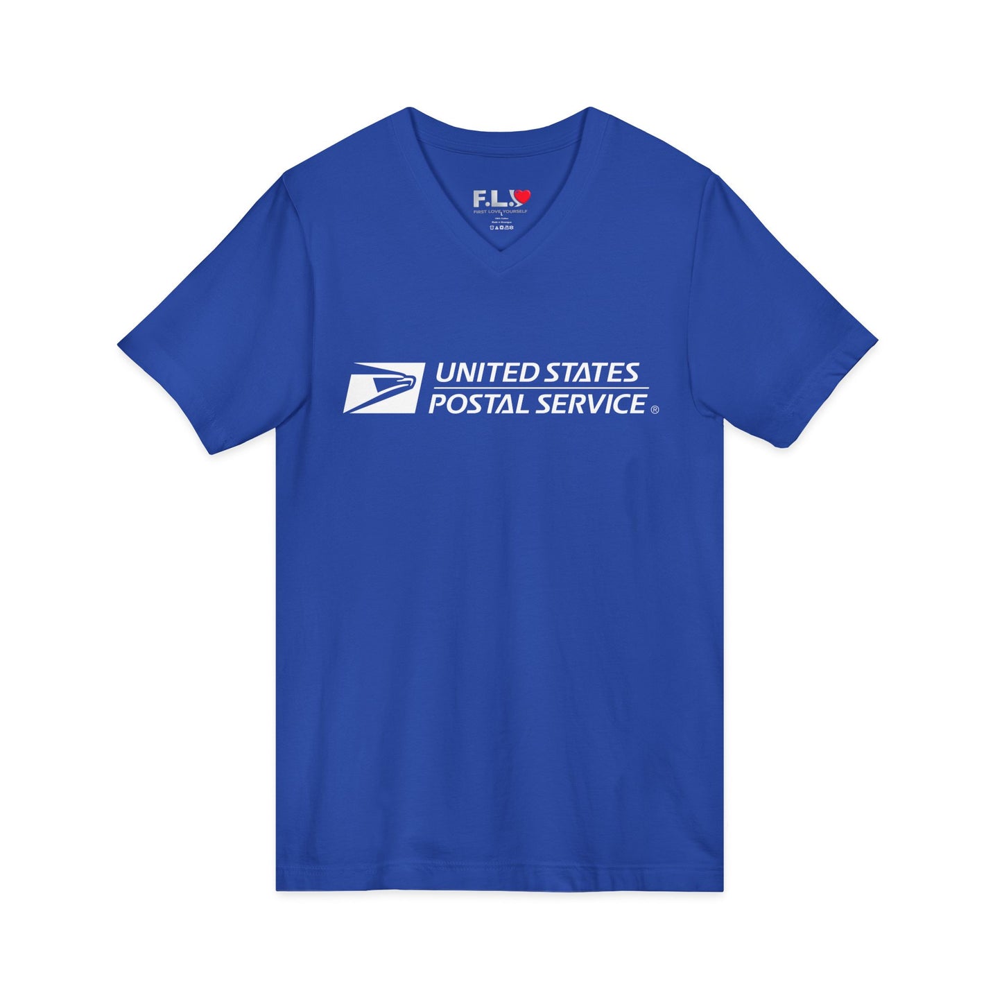 USPS Logo Womens V-Neck Tee